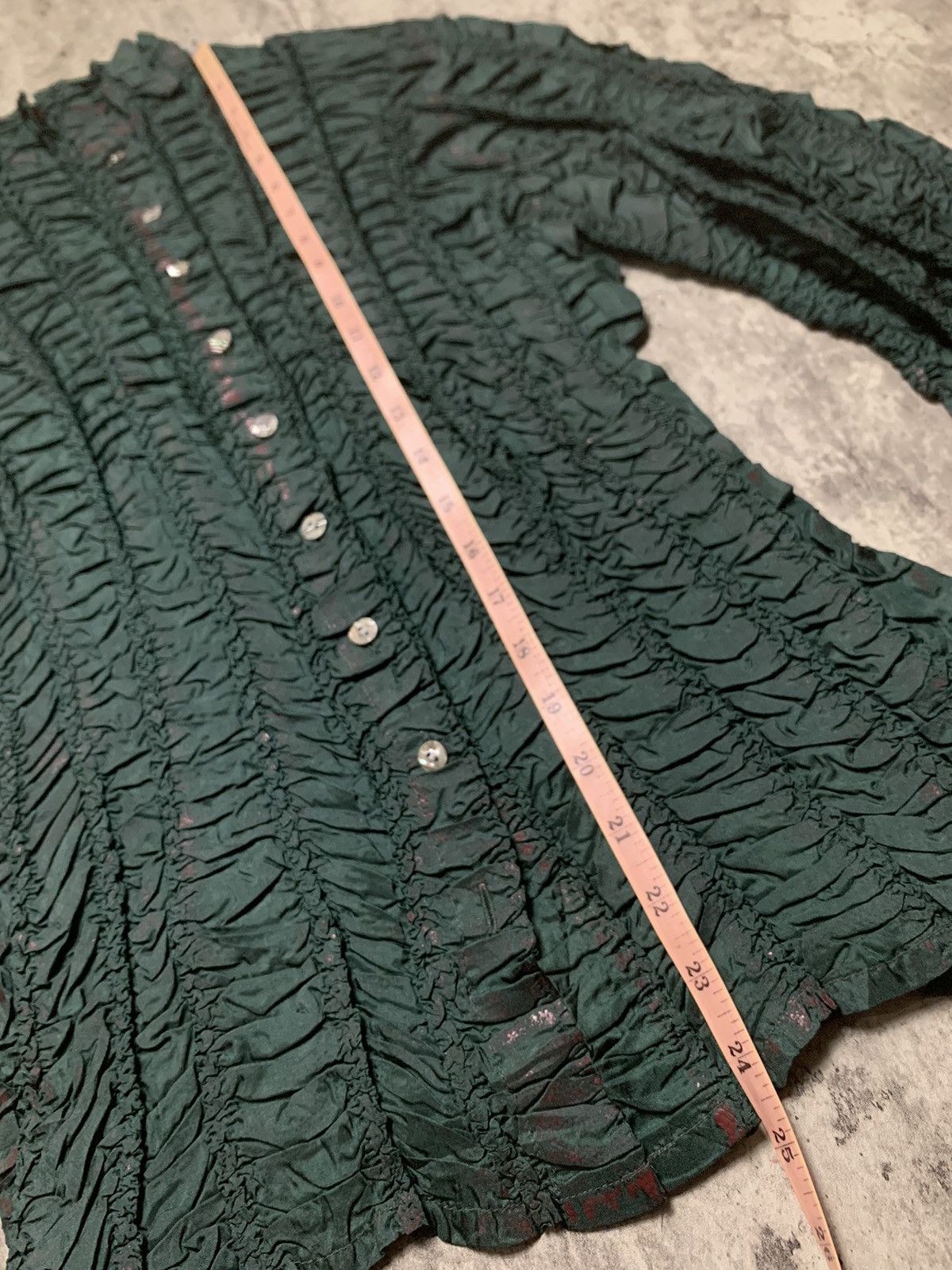 Pleats Please Issey Miyake Vintage Pleated Crumpled Yoshiki Hishinuma Size M / US 6-8 / IT 42-44 - 7 Thumbnail