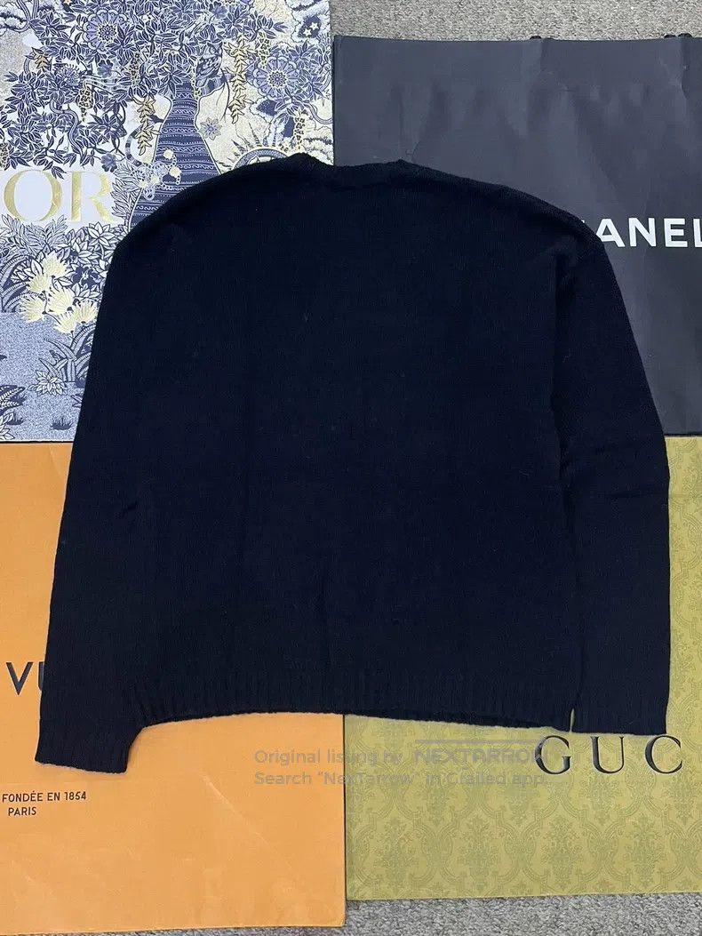 Other Dior Black gold silk moon phase cashmere sweater Size XXS / US 00 / IT 34 - 3 Thumbnail