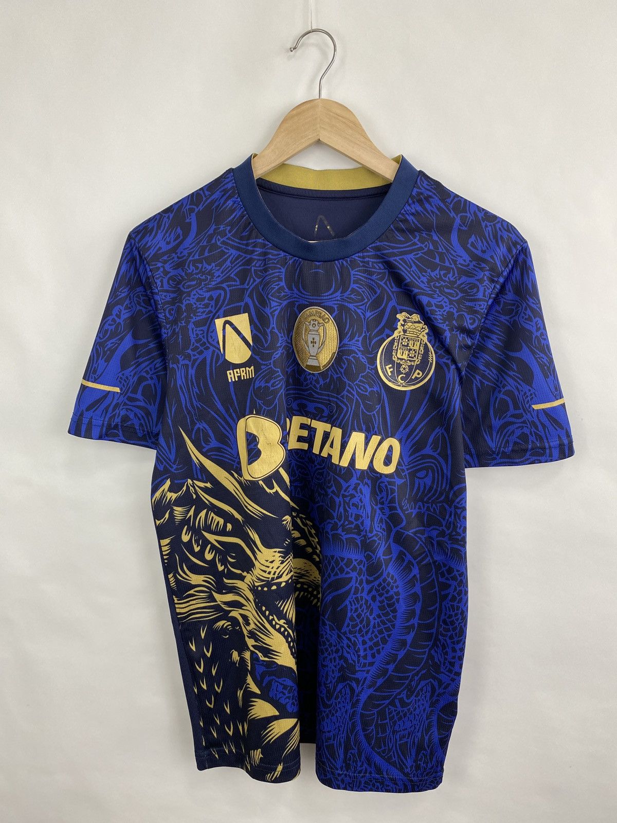 Japanese Brand FC Porto Japan Dragon Style Afrm Soccer Jersey T-Shirt Y2K Size US M / EU 48-50 / 2 - 3 Thumbnail