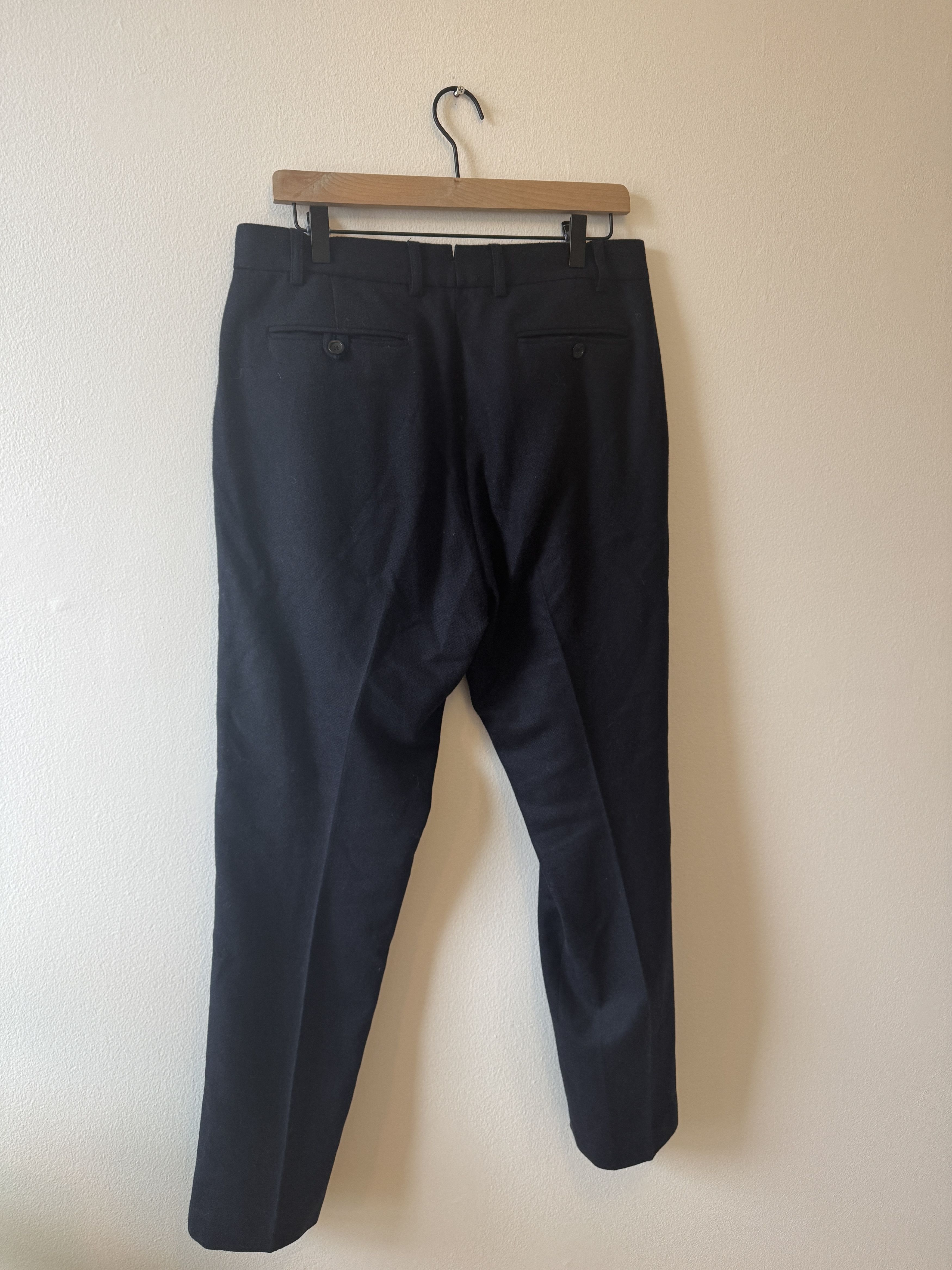Grey Liquid Metal Effect Trousers