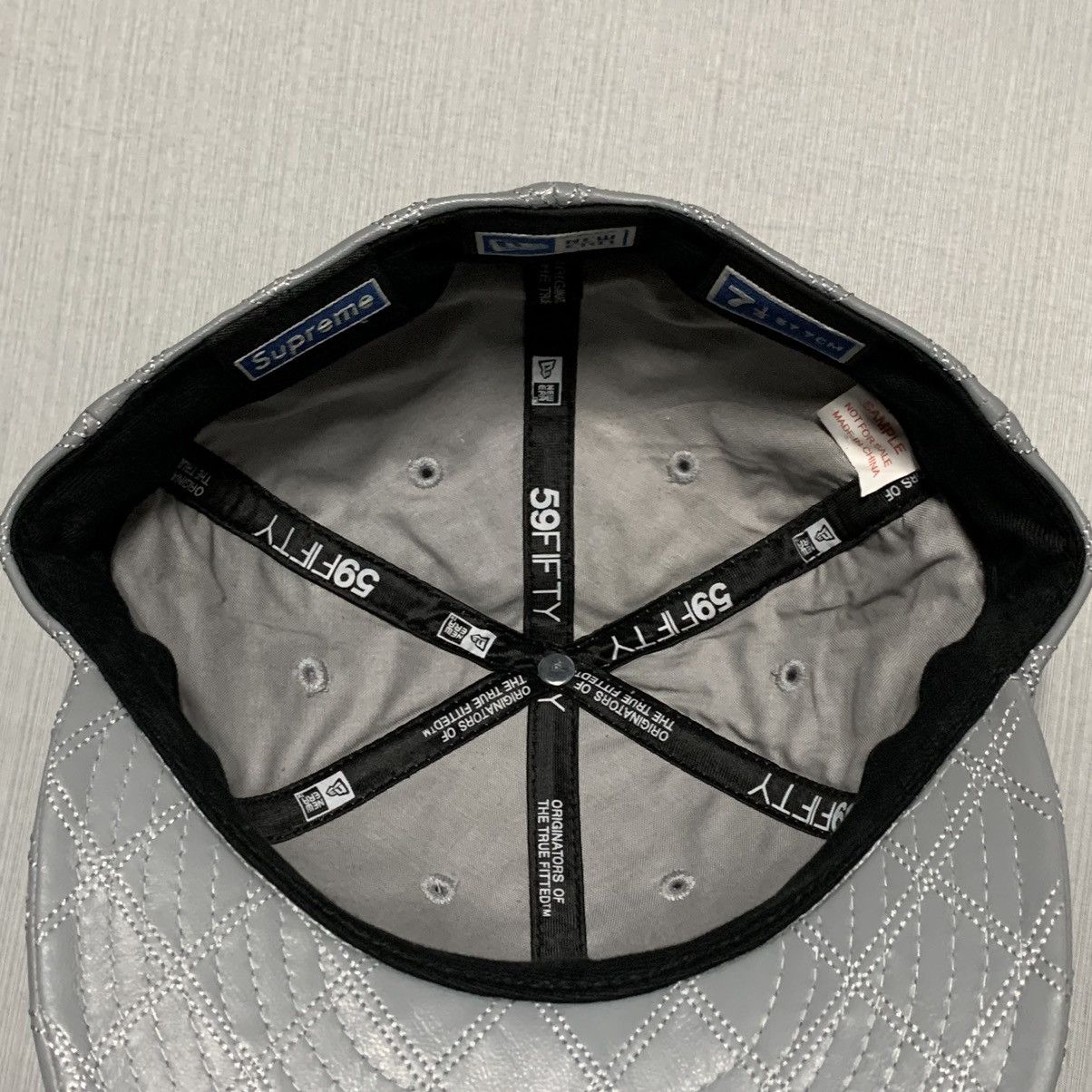 New Era × Supreme Supreme New Era Fitted SAMPLE (2007) Size ONE SIZE - 19 Thumbnail