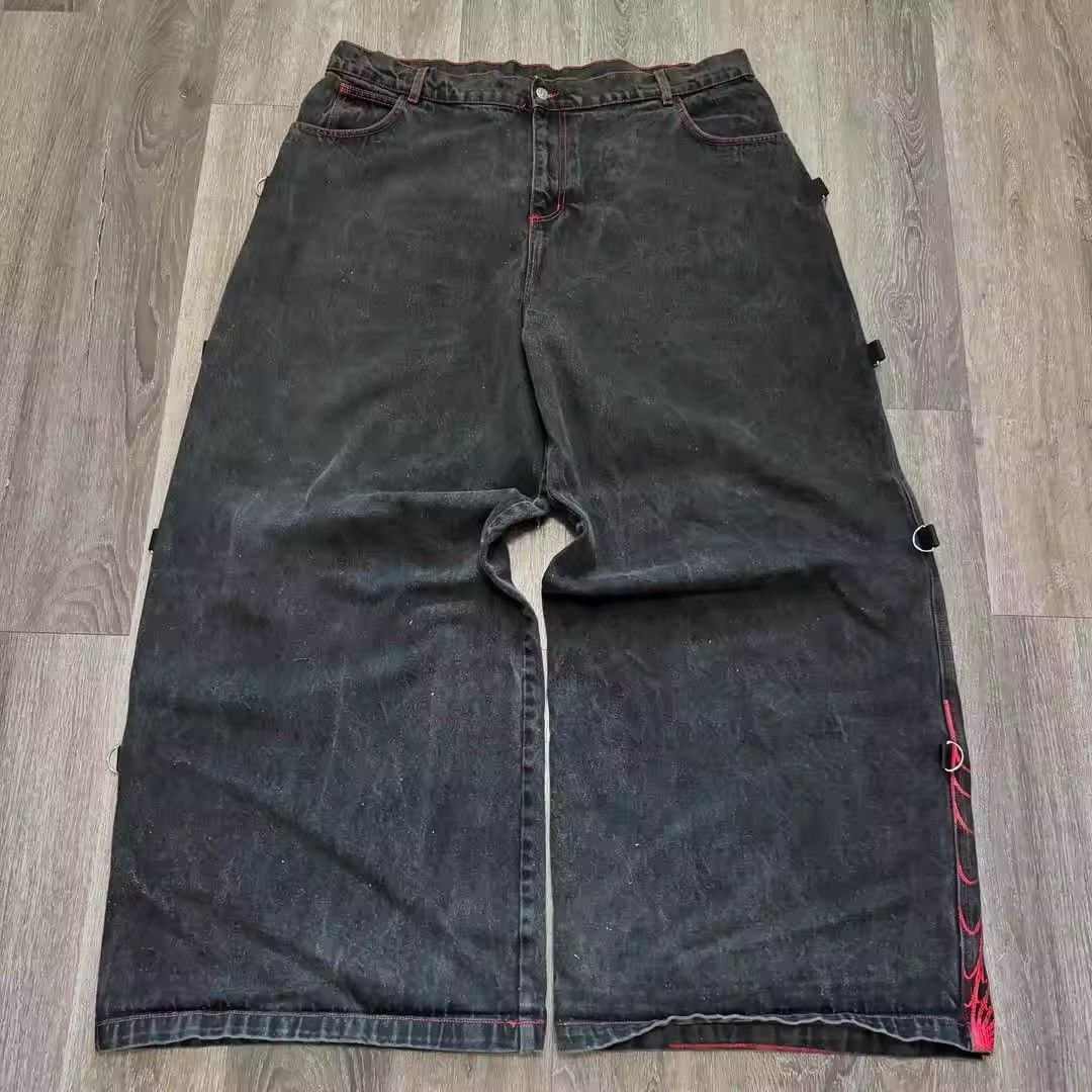 Jean Y2K spider pattern print jean Size US 34 / EU 50 - 2 Thumbnail