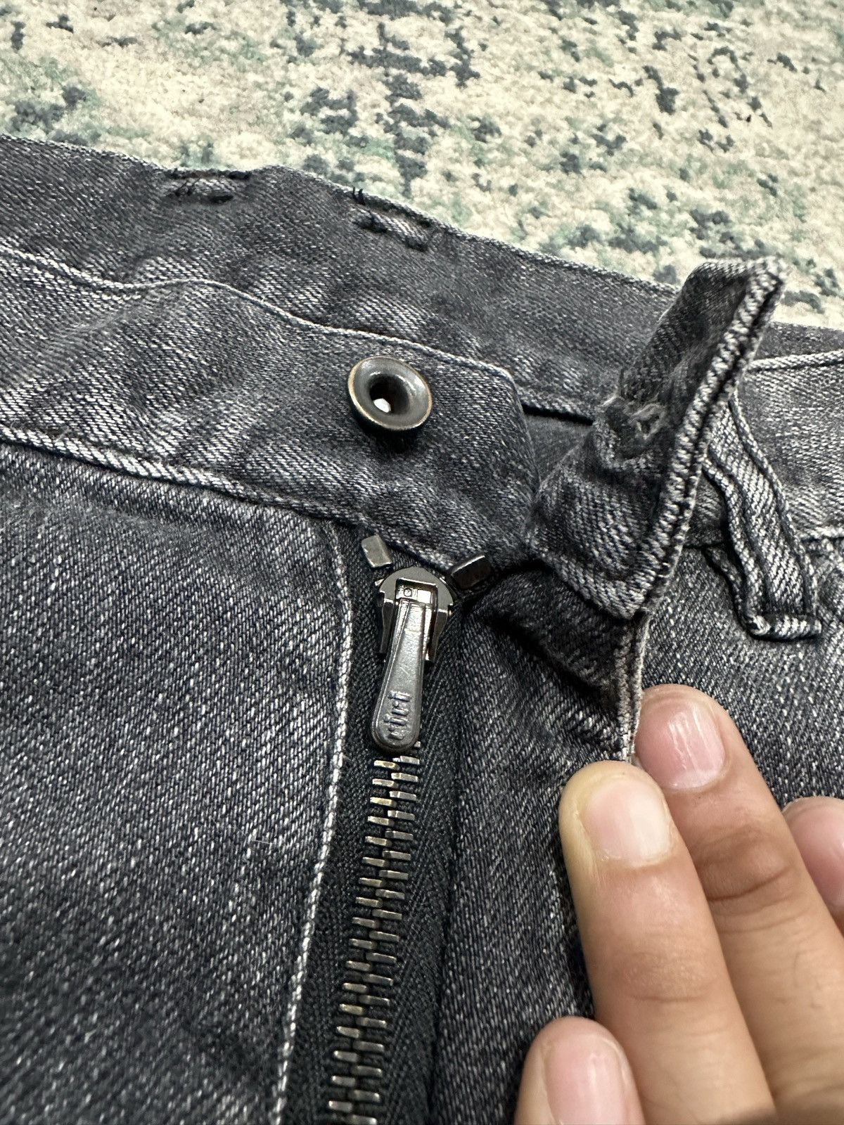 ato Aatoo Modeled By Masayori Matsumo Hybrid Zipper Flared Denim Size US 32 / EU 48 - 14 Thumbnail