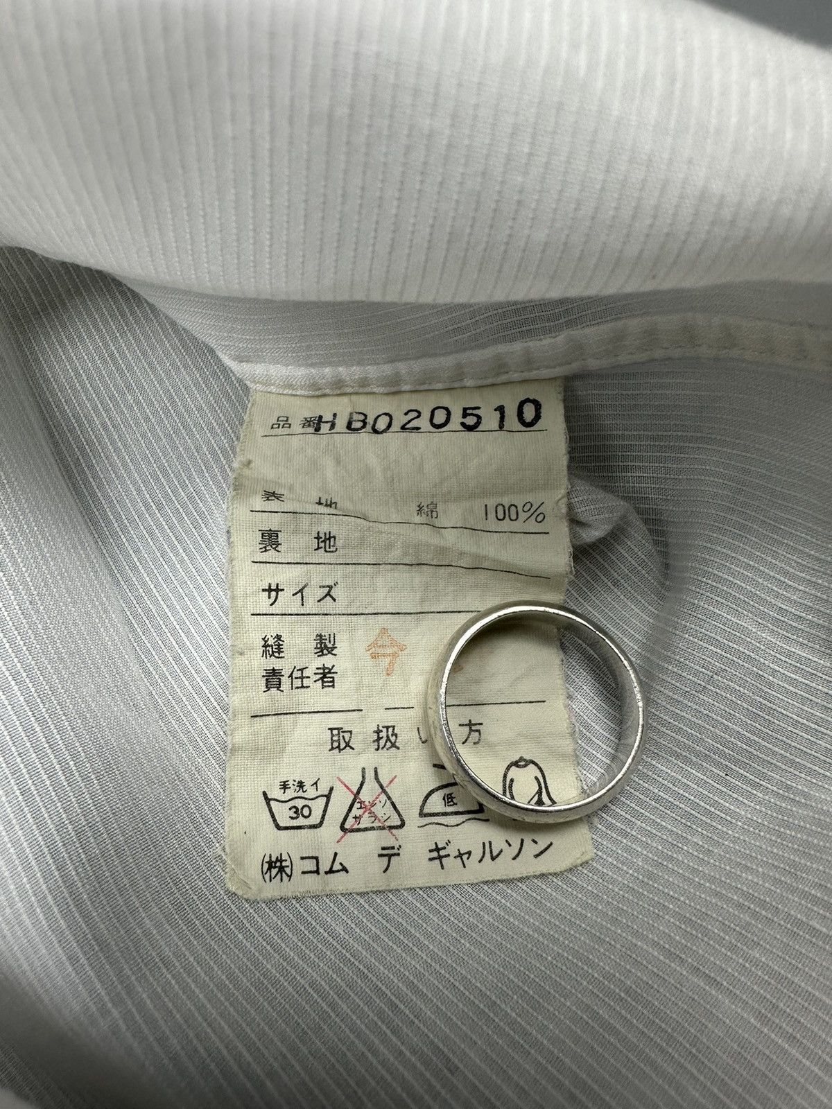 Comme des Garcons × Comme des Garcons Homme Vintage Comme Des Garcons Homme Button Up Size US L / EU 52-54 / 3 - 9 Thumbnail