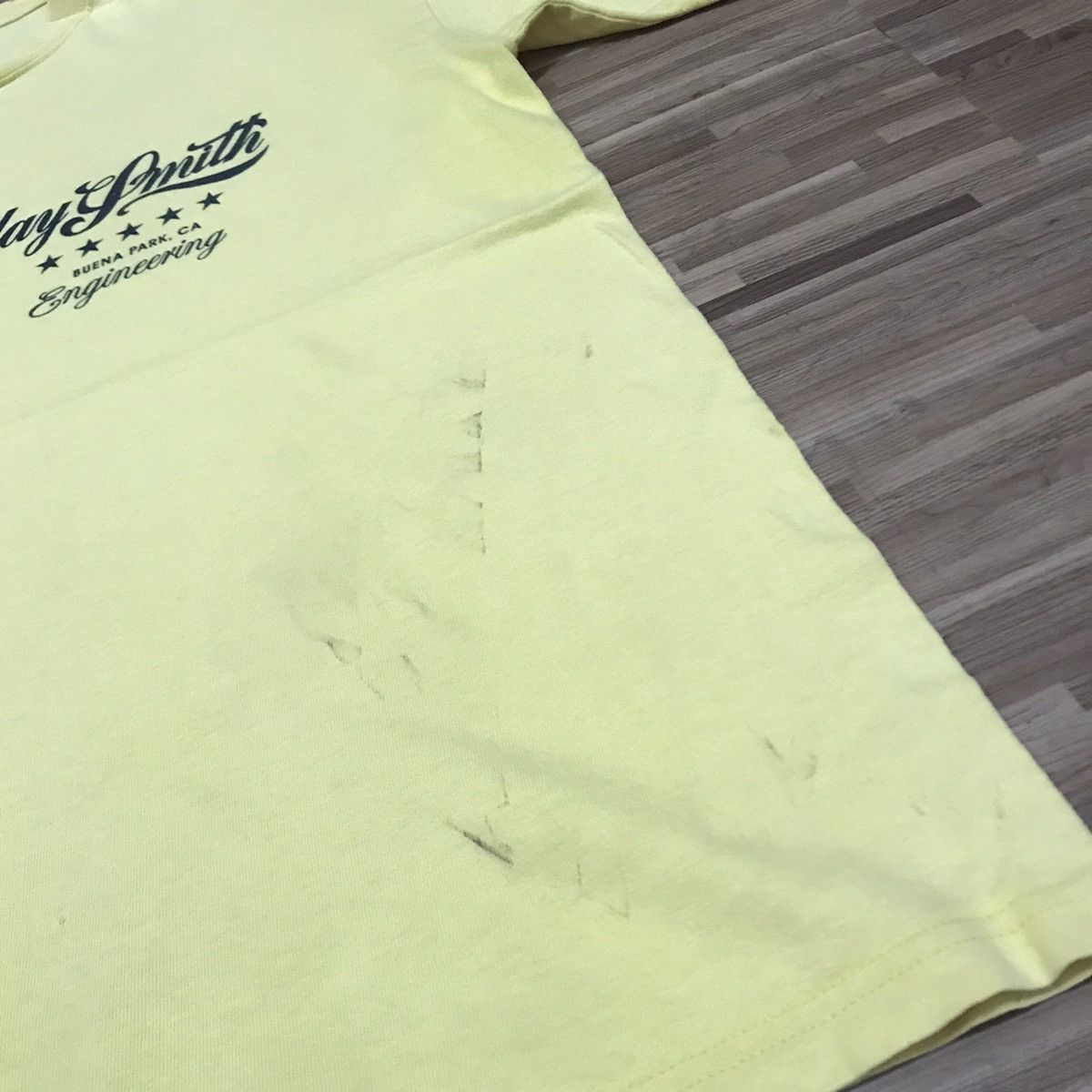 Cartoon Network × Other × Vintage CLAY SMITH MR.HORSEPOWER BUENA ENGINEERING DISTRESS TEE Size US M / EU 48-50 / 2 - 8 Thumbnail