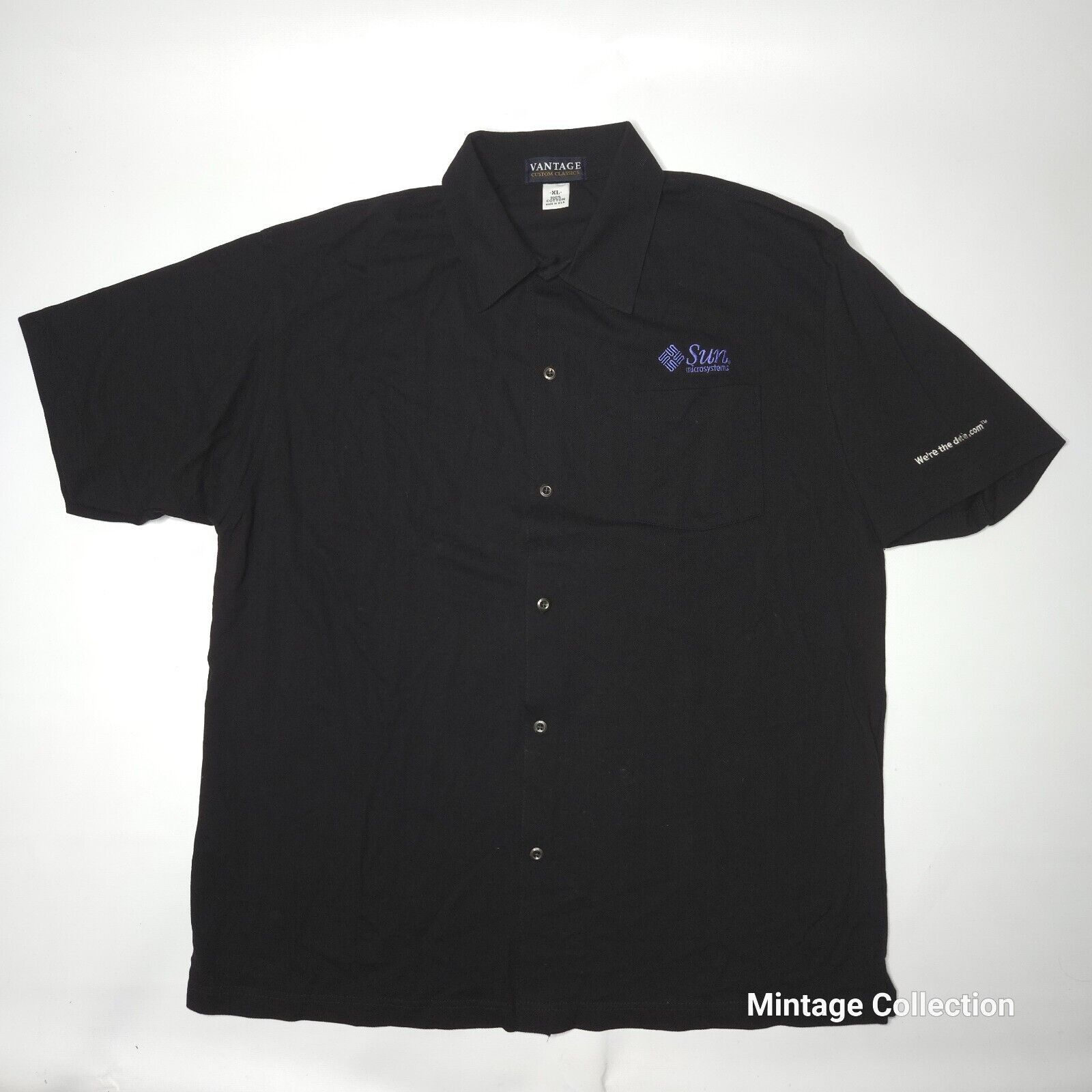 Other VINTAGE SUN MICROSYSTEMS WE'RE THE DOT IN .COM BUTTON SHIRT Size US XL / EU 56 / 4 - 2 Thumbnail