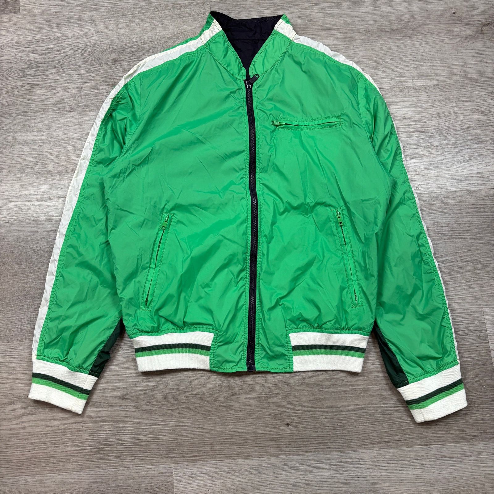 Diesel EUC Diesel Reversible Nylon Bomber Jacket Men's Large Size US L / EU 52-54 / 3 - 5 Thumbnail