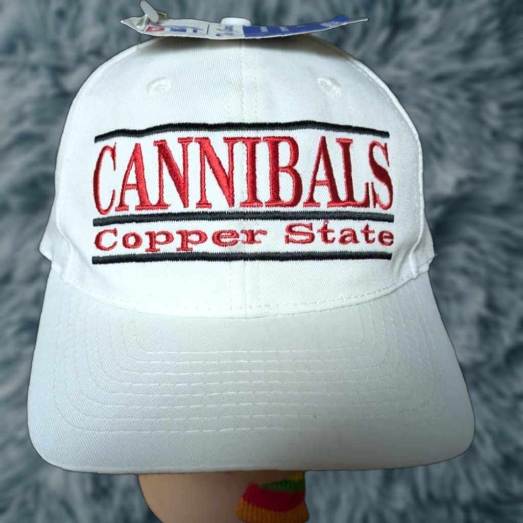 Vintage VTG Copper State Cannibals Arizona Archeology History Funny Snapback Hat Cap NEW Size ONE SIZE - 1 Thumbnail