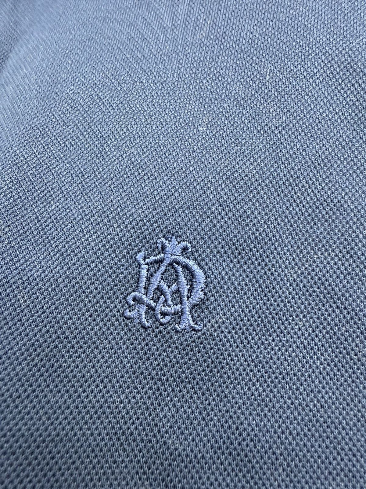 Alfred Dunhill Dunhill Cotton Logo Polo Shirt Size US XL / EU 56 / 4 - 4 Thumbnail