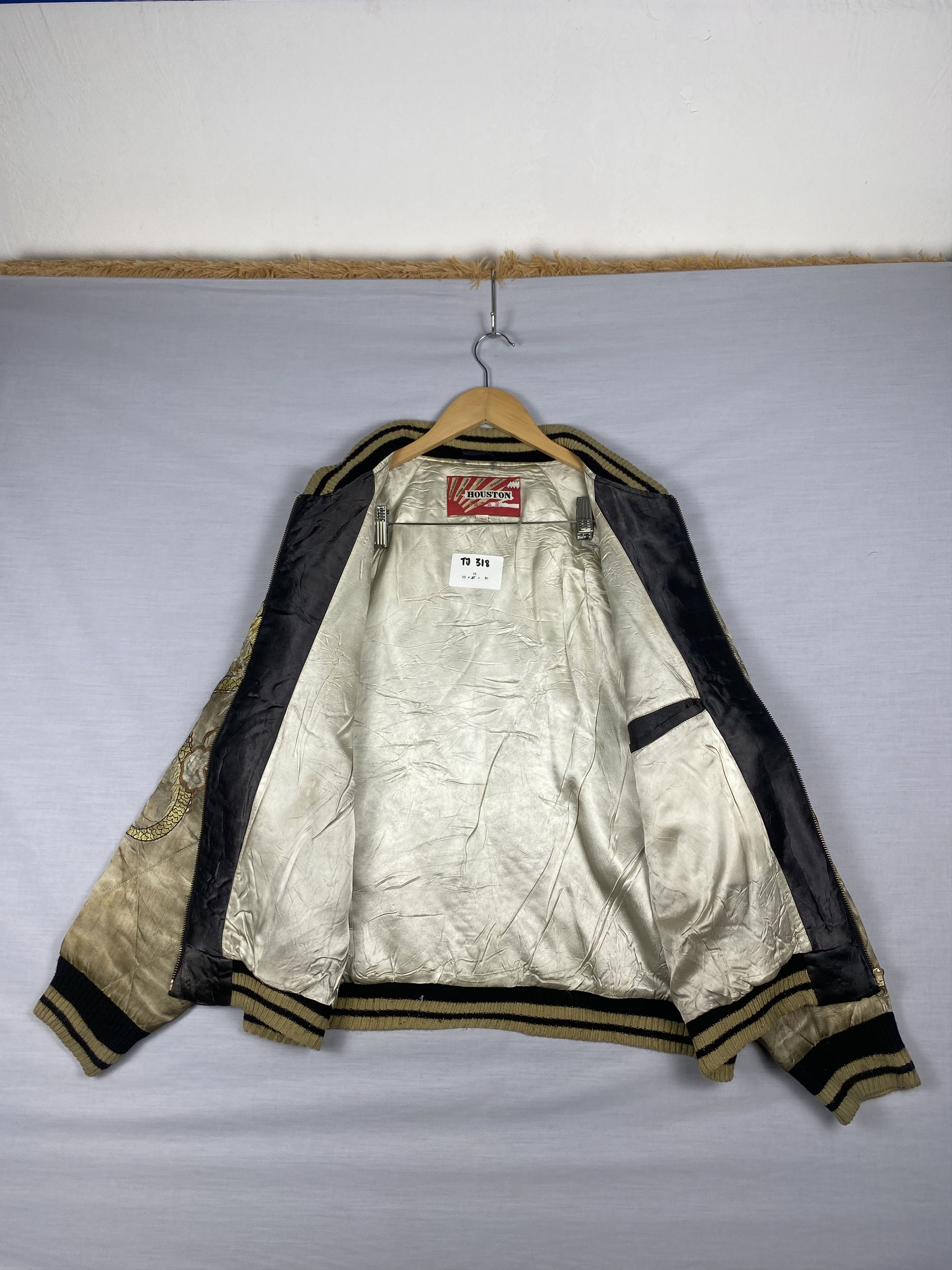 Toyo Enterprises Vintage Sukajan Map Dragon Jacket Size US L / EU 52-54 / 3 - 8 Thumbnail