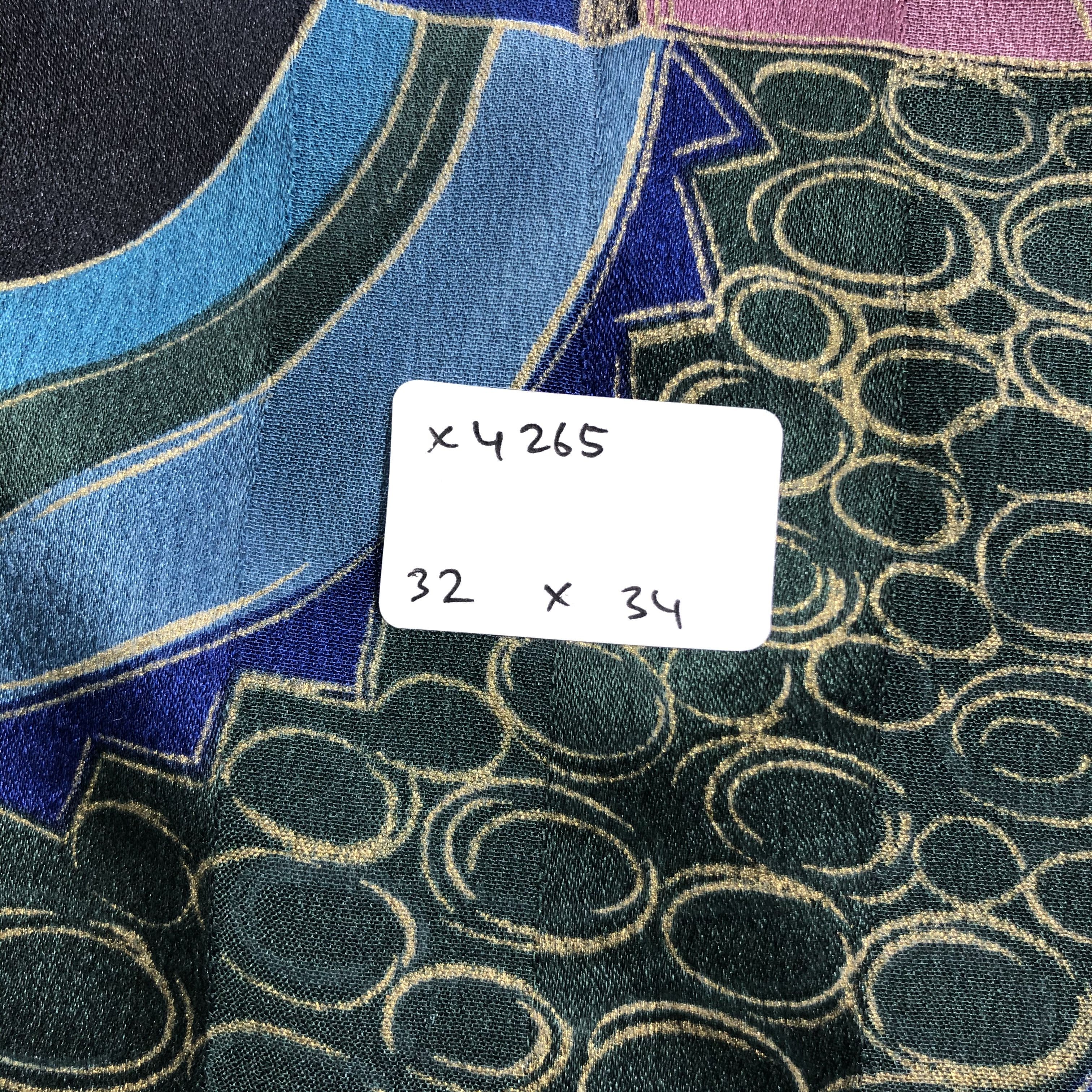 Vintage Vintage Silk Scarf Size ONE SIZE - 6 Thumbnail