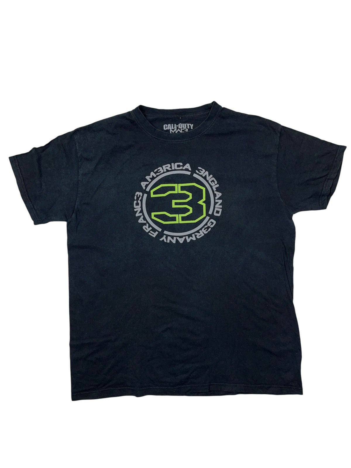The Game Call Of Duty Modern Warfare 3 T-shirt Faded Promo FPS y2k Size US L / EU 52-54 / 3 - 1 Thumbnail
