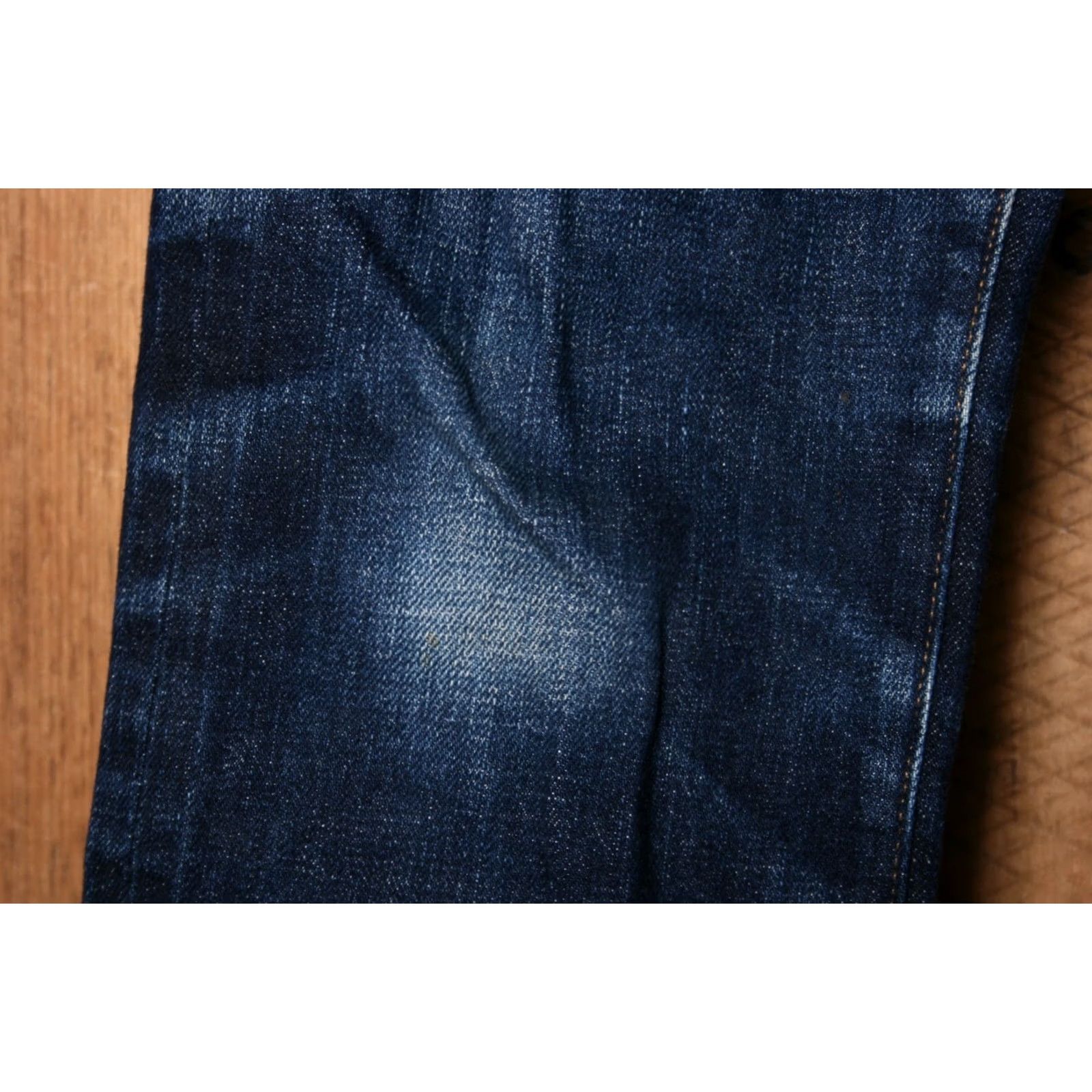 J.Crew J.CREW 770 Straight Slim Denim Jeans Sz 30x32 Re-Hemmed Blue Men Jeans Slim Straight Denim 98% Cotton 2% Elastane Mens Slim Jeans Size US 29 - 3 Thumbnail