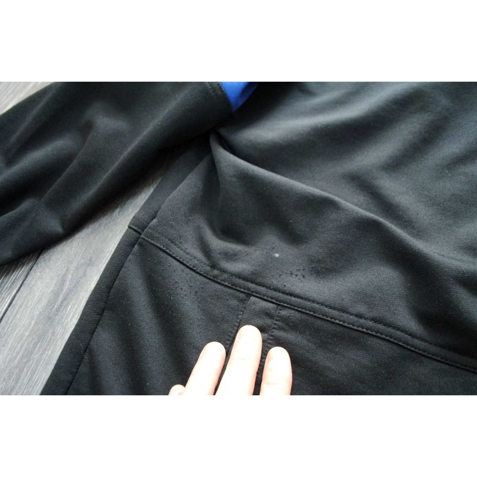 Nike NIKE TRACK JACKET TOP BIG LOGO FULL ZIP RETRO VINTAGE 90'S BLACK BLUE MENS XL Size US XL / EU 56 / 4 - 7 Thumbnail