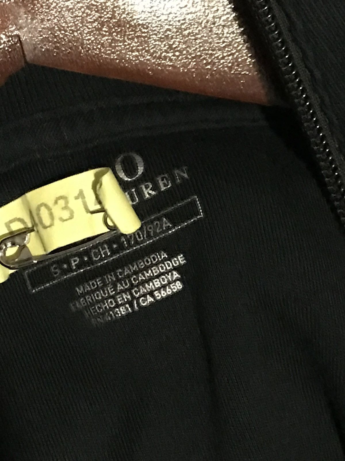Polo Ralph Lauren Polo Ralph Lauren Black Performance Jacket Size Small Size US S / EU 44-46 / 1 - 5 Thumbnail