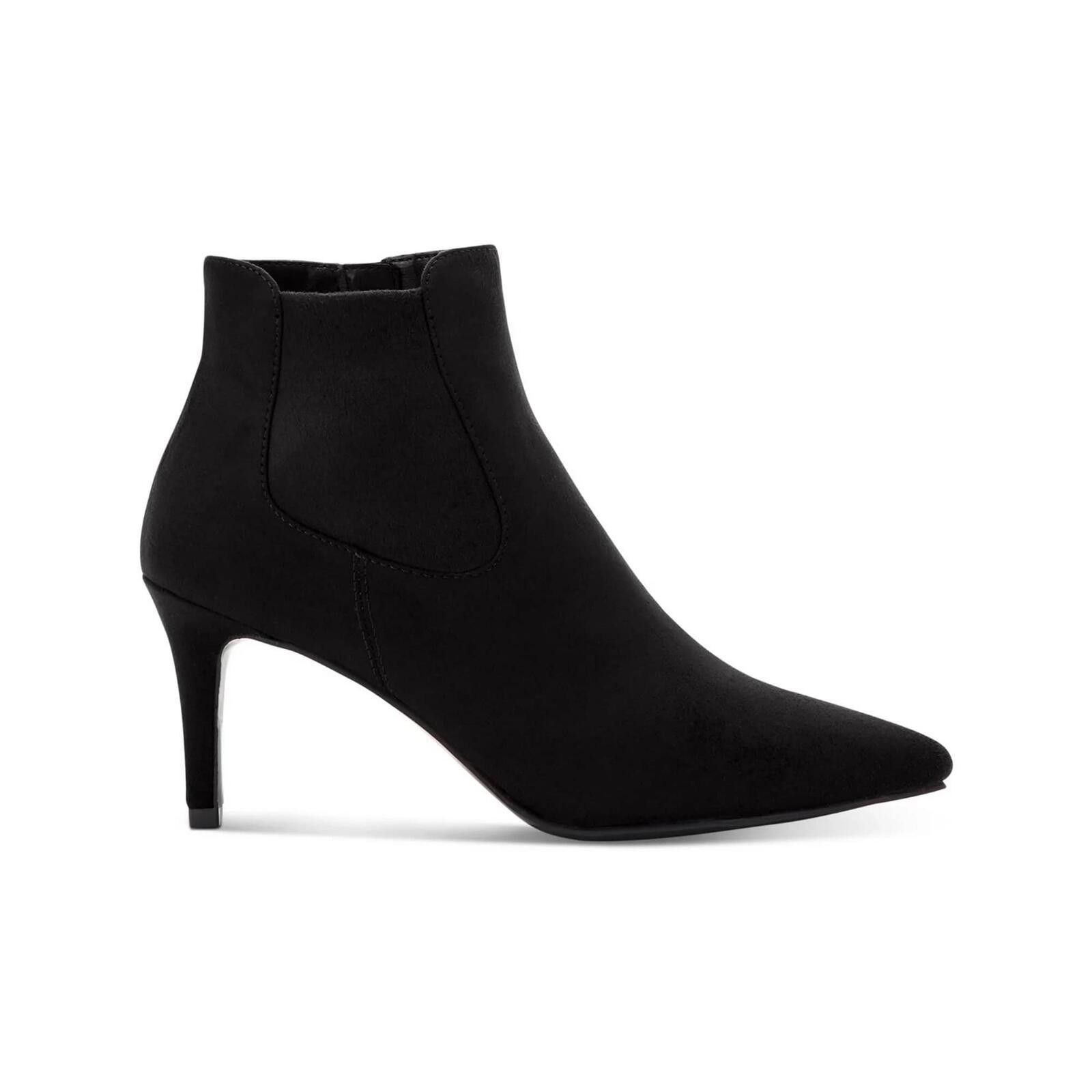 Alfani Alfani Suede Step N Flex Jacklynne Pointed-Toe Dress Booties Size US 6 / IT 36 - 2 Thumbnail