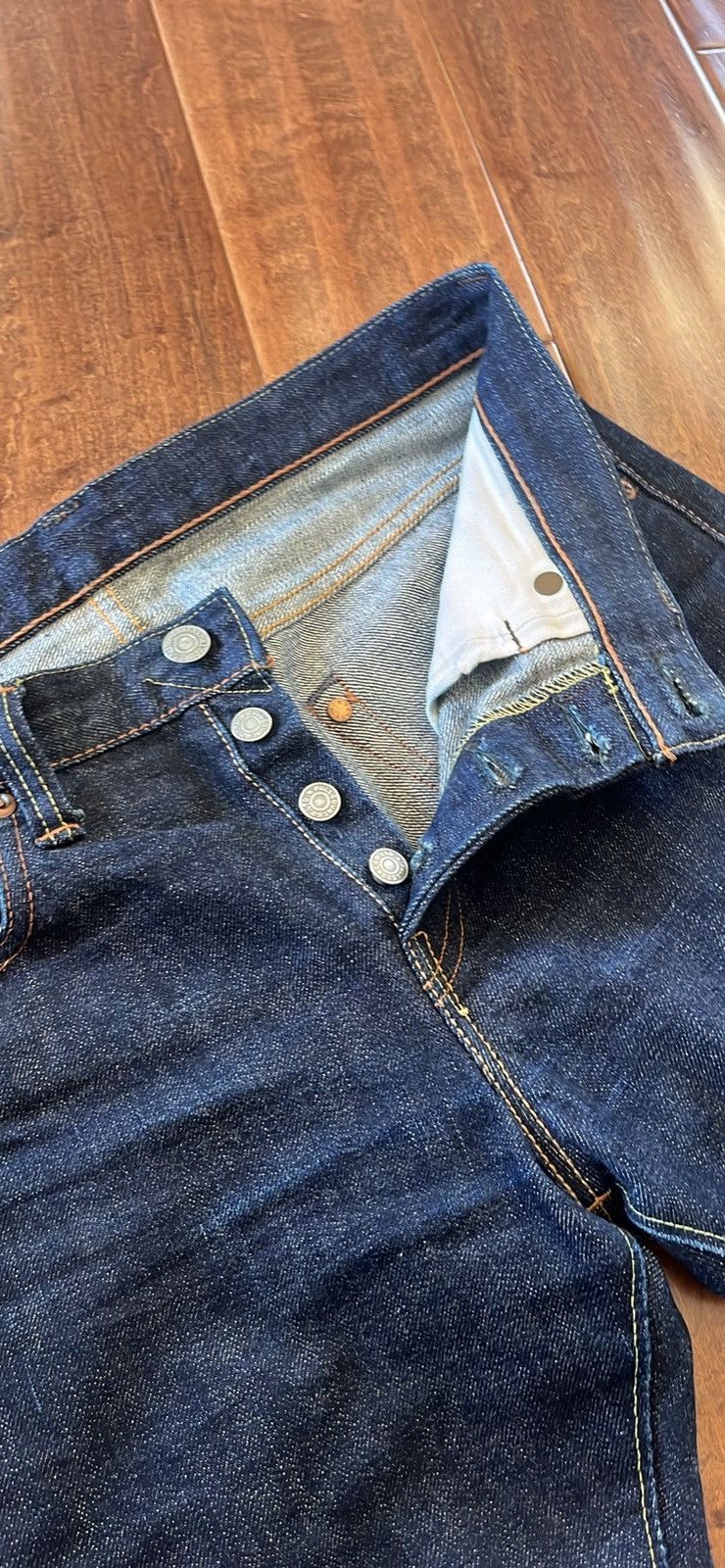 Full Count & Co. Slim 1109 Selvedge Denim Size US 30 / EU 46 - 4 Thumbnail