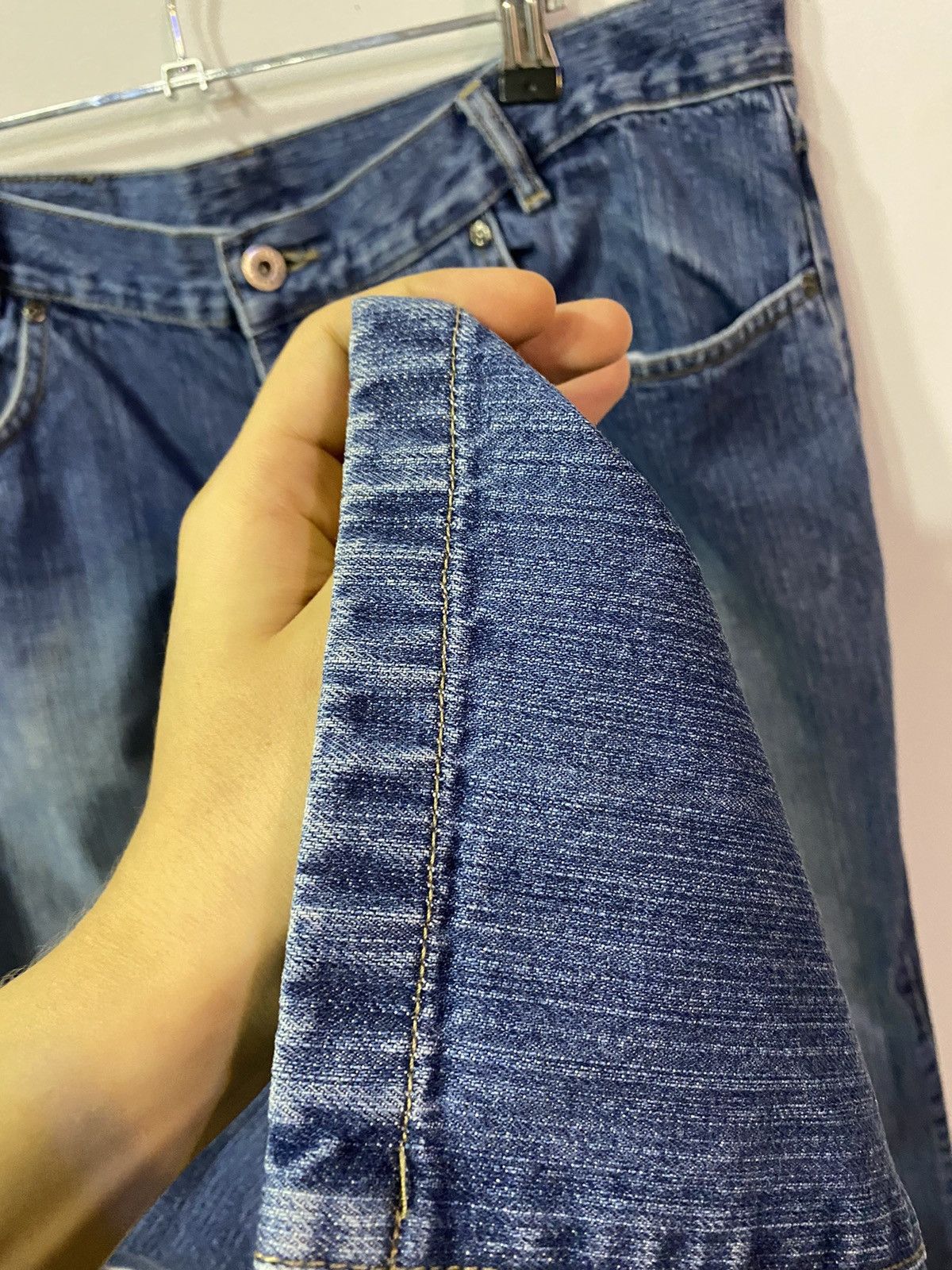 Yves Saint Laurent 36x30 YSL Jeans Denim Pants Blue Indigo Size US 36 / EU 52 - 20 Thumbnail