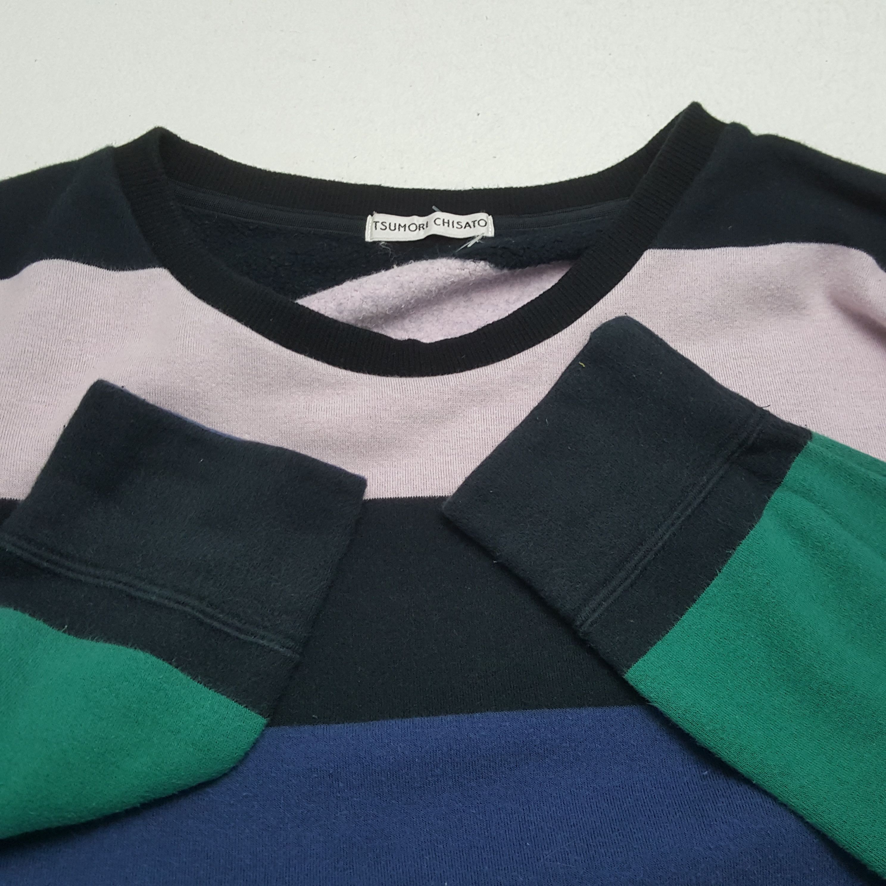 Japanese Brand × Tsumori Chisato × Vintage TSUMORI CHISATO by ISSEY MIYAKE Designer Brand Sweatshirt Size US M / EU 48-50 / 2 - 8 Thumbnail