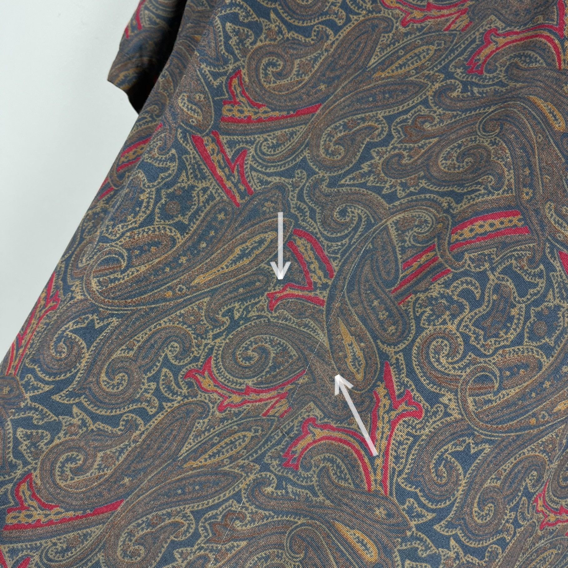 Allsaints AllSaints Oslo Paisley Crazy Art SS Button Up Shirt Size US XS / EU 42 / 0 - 20 Thumbnail