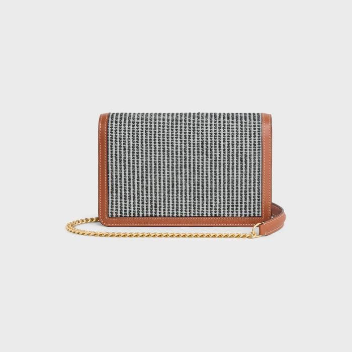 Celine o1bcso1str0725 Size :OS/10L462 Margo Bag in Anthracite Size ONE SIZE - 3 Thumbnail