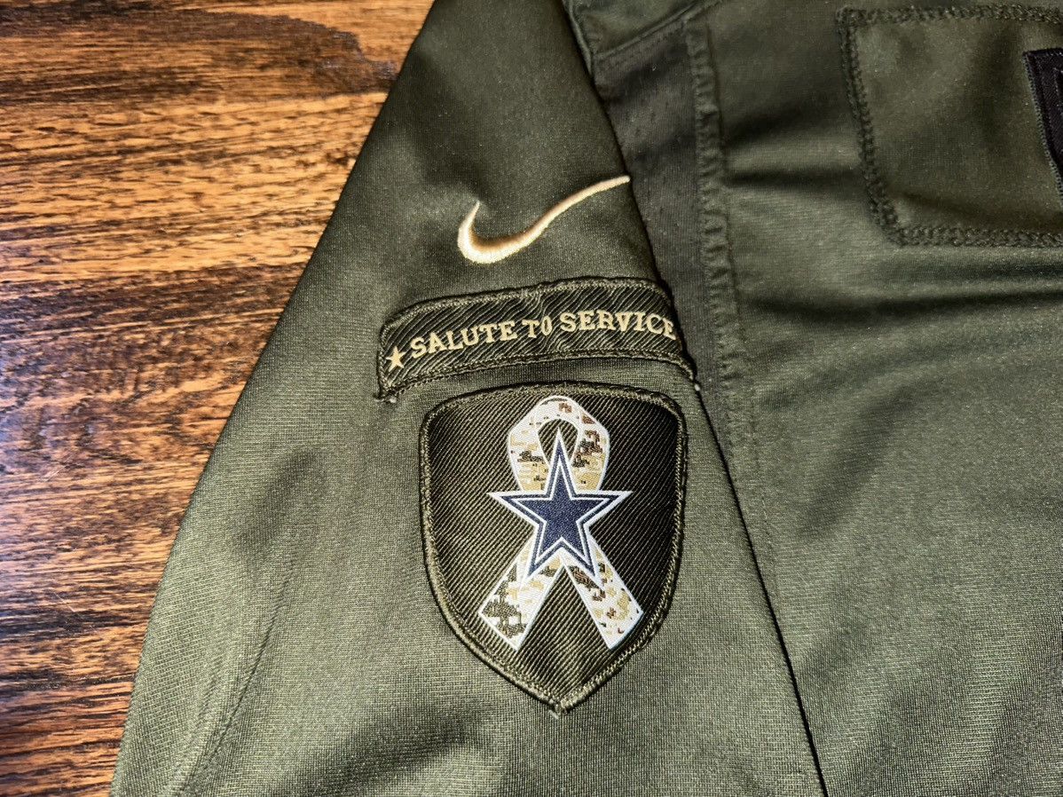 NFL × Nike Dallas Cowboys Salute To Service Camo Nike NFL Jersey XL Size US XL / EU 56 / 4 - 5 Thumbnail