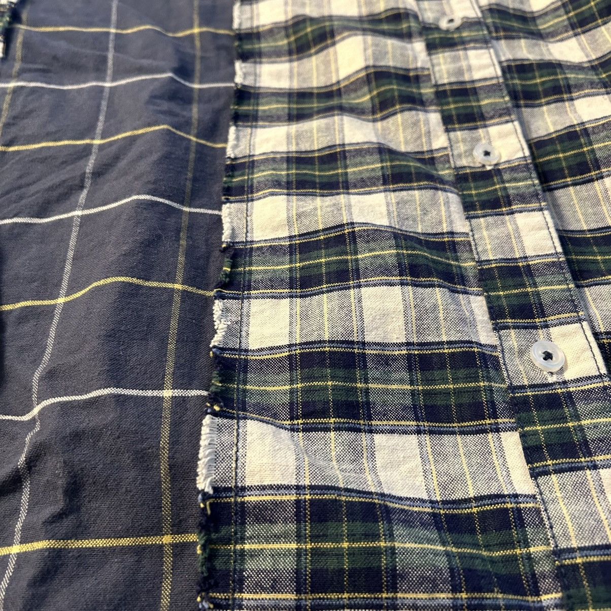 Bdg BDG Urban Outfitters Robbie Spliced Plaid Flannel oversized Size L / US 10 / IT 46 - 2 Thumbnail