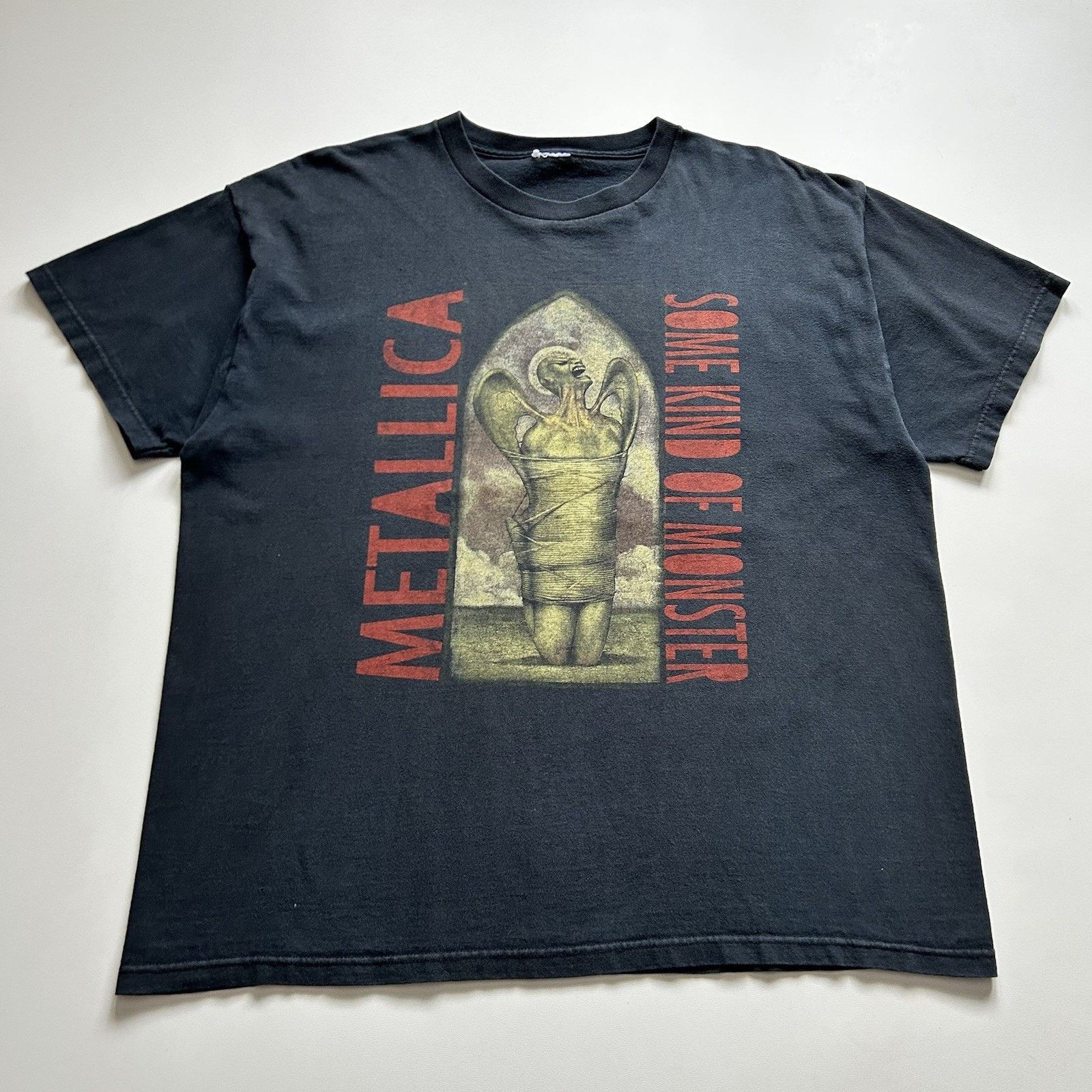 Metallica Vintage Metallica T-Shirt XL Y2K Some Kind of Monster Faded Size US XL / EU 56 / 4 - 1 Thumbnail