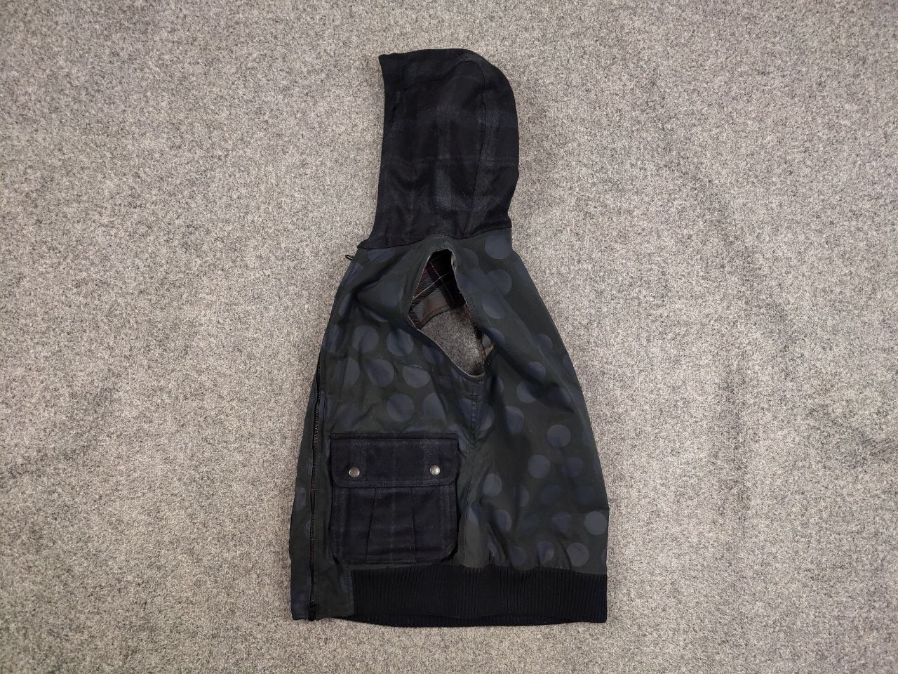 Barbour Barbour x Christopher Raeburn Women's Wax Navy Vest Jacket Size M / US 6-8 / IT 42-44 - 11 Thumbnail