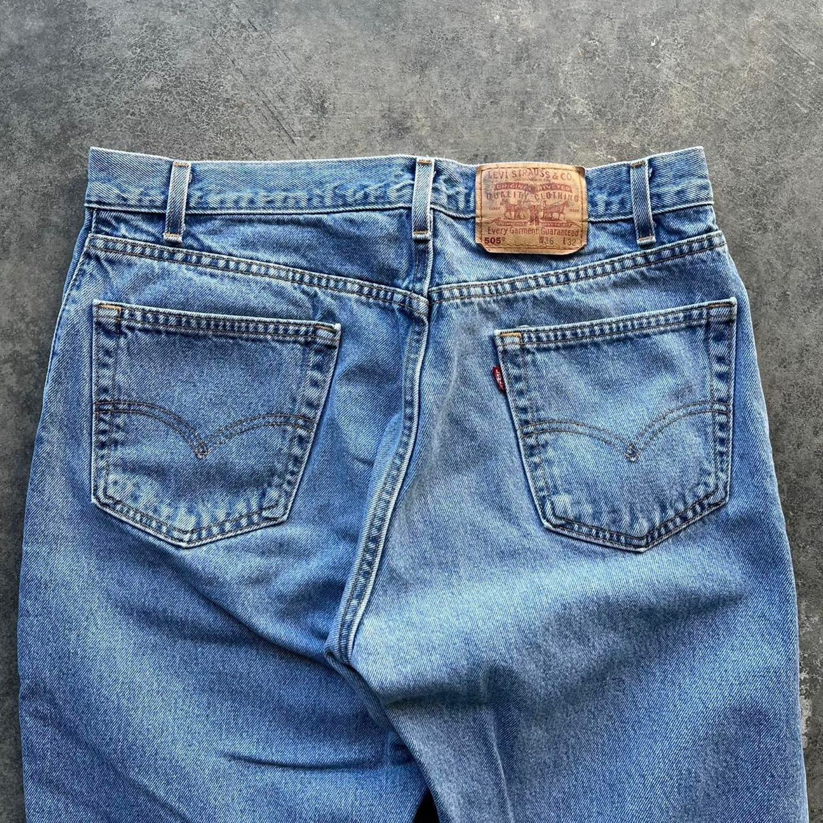 Levi's Vintage levis 505 pants Size US 36 / EU 52 - 3 Thumbnail