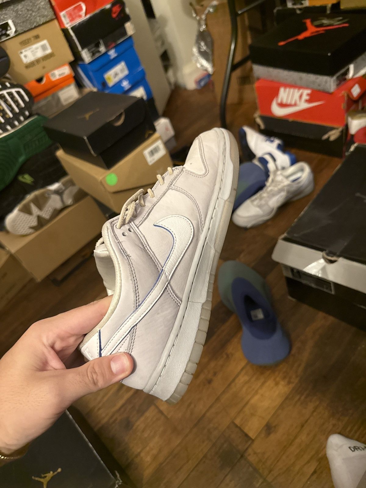 Nike Nike dunk low pure platinum size 9.5 Size US 9.5 / EU 42-43 - 6 Thumbnail