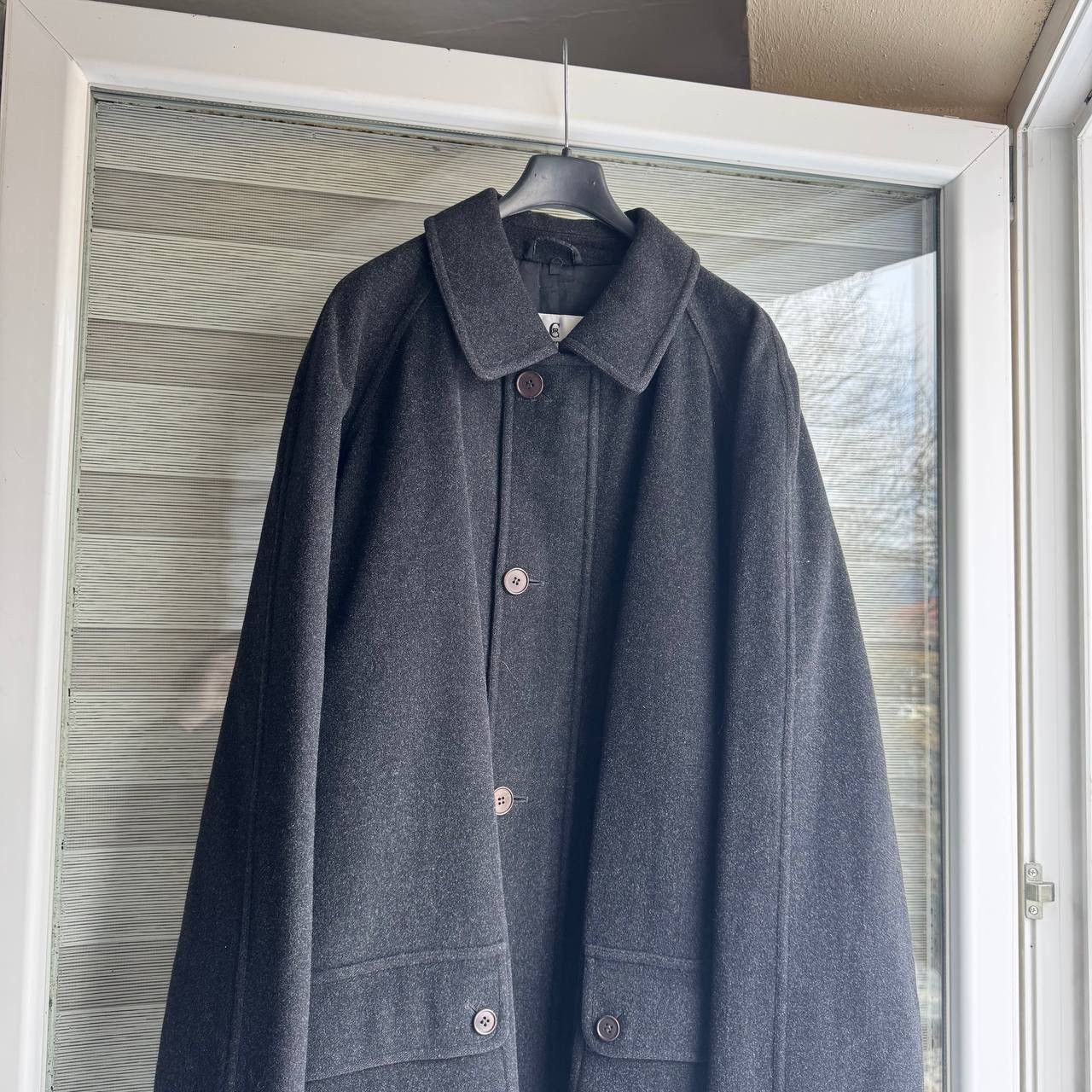 Cerruti 1881 Cerruti Vintage Lana Wool Premium Retro Long Trench Coat Size US XL / EU 56 / 4 - 2 Thumbnail