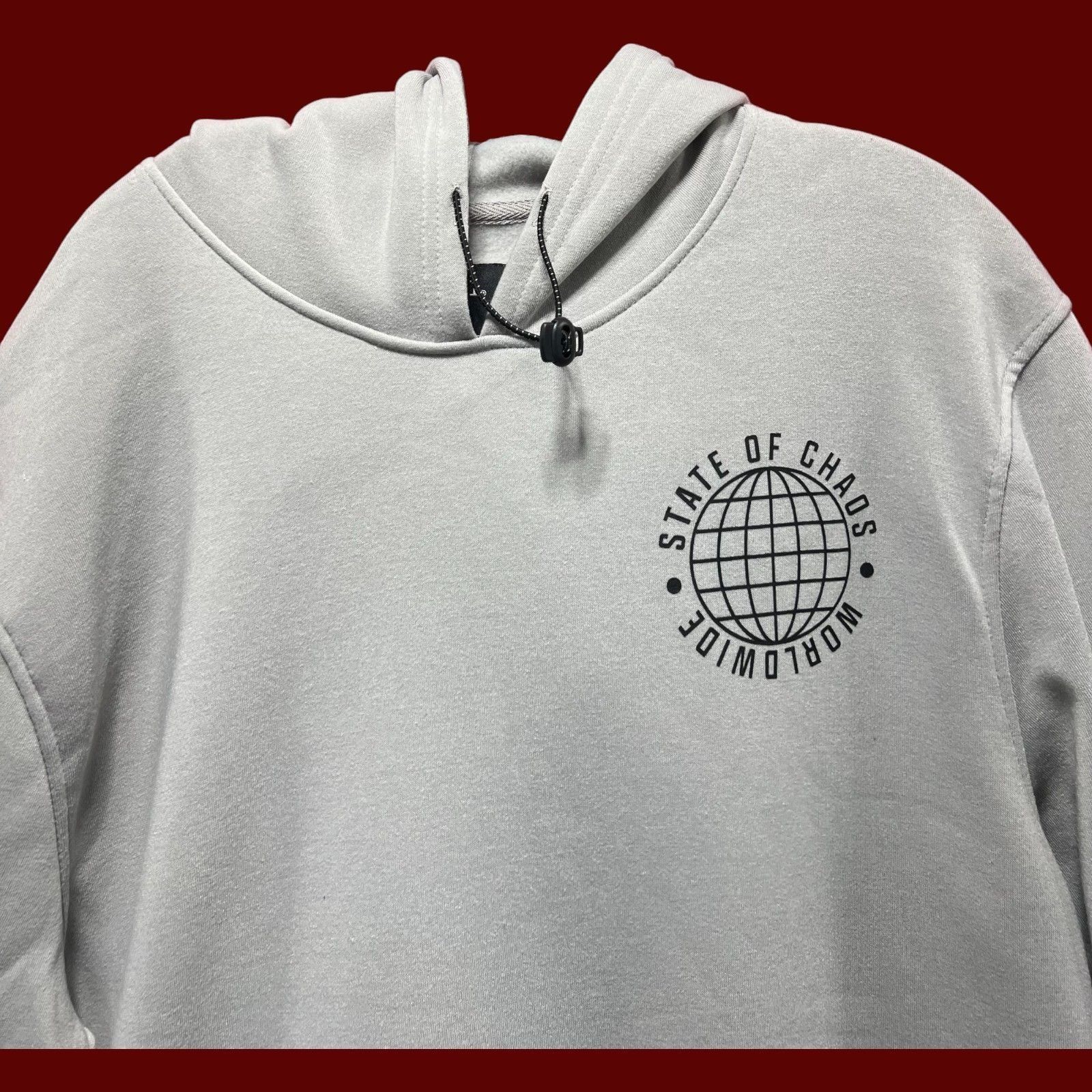 rue21 Rue 21 - Men's Long Sleeved Hooded Sweater - Grey - Medium Size US M / EU 48-50 / 2 - 11 Thumbnail
