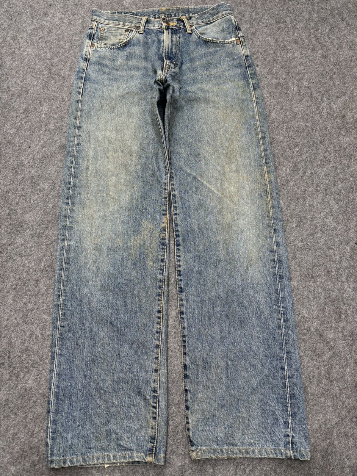 Edwin Vintage Edwin 505X Rusty Medium Wash Selvedge Denim F686 Size US 30 / EU 46 - 21 Thumbnail