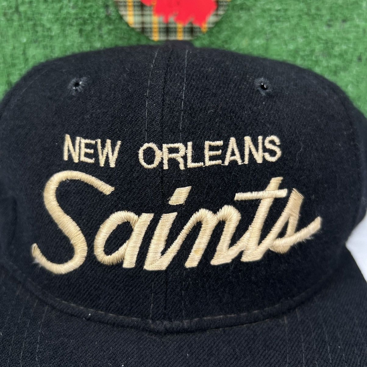Sports Specialties VTG Sports Specialties New Orleans Saints Script Snapback Size ONE SIZE - 2 Thumbnail