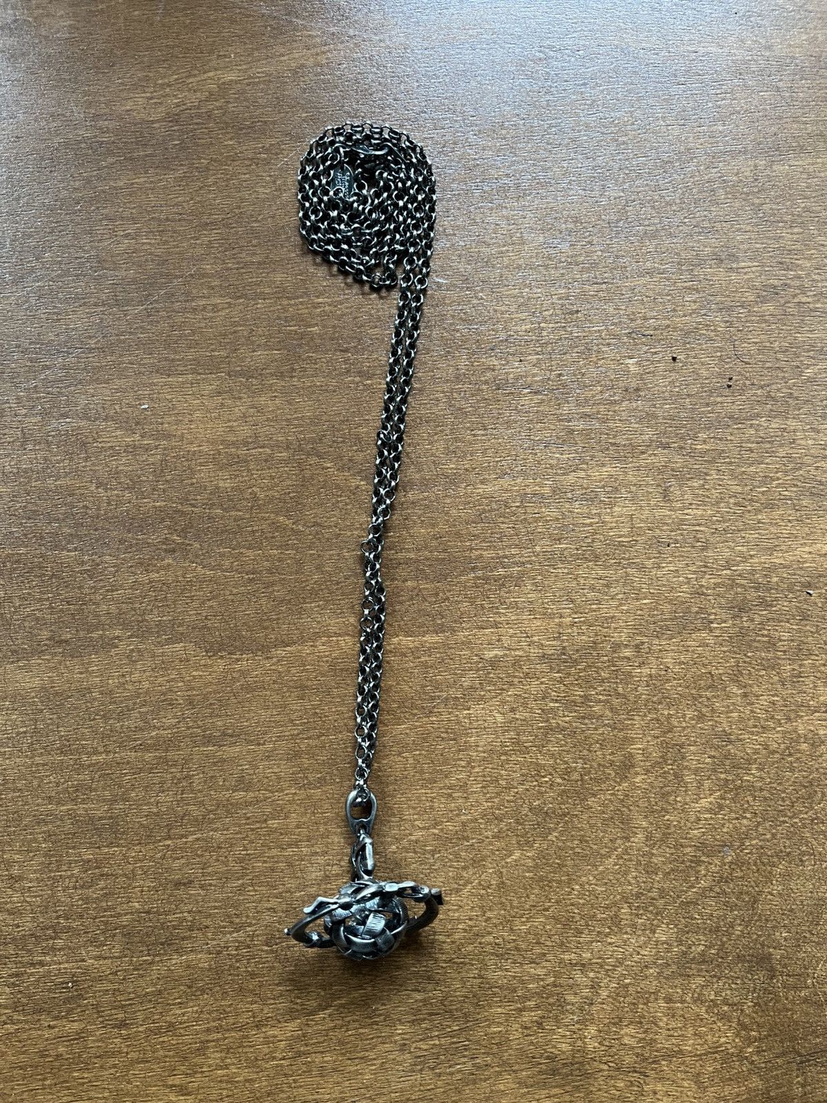 Vivienne Westwood Gothic Saturn Necklace Size ONE SIZE - 1 Thumbnail