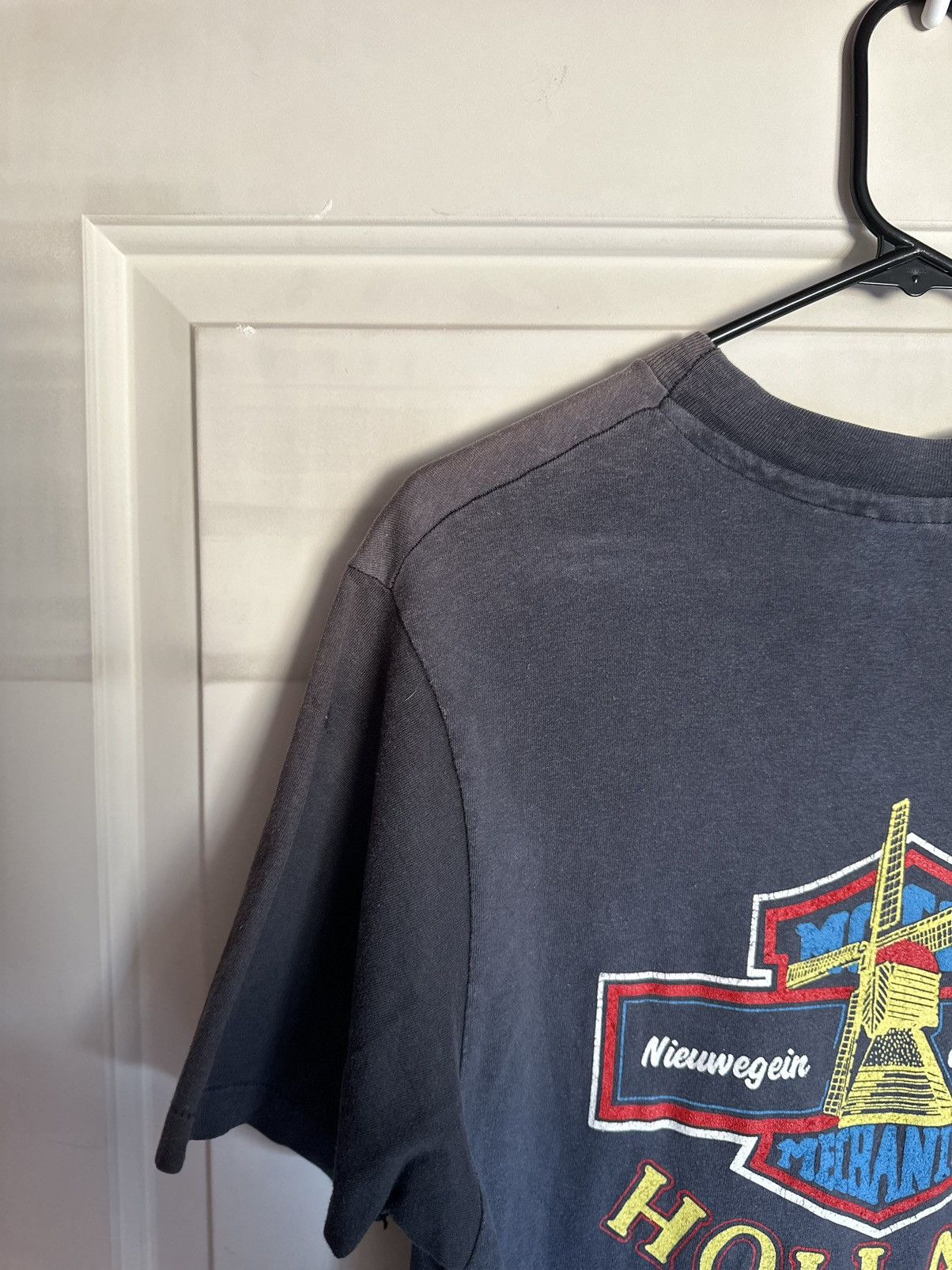 Harley Davidson × Vintage Harley Davidson 1980s Holland T-Shirt Size US XL / EU 56 / 4 - 7 Thumbnail