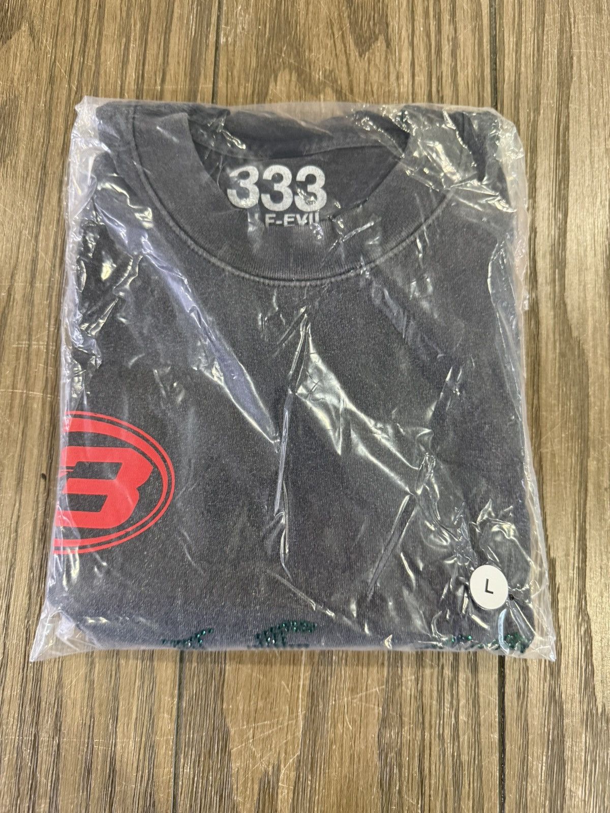 Half Evil ⚡️ Half Evil 333 Black 03 Race Team Tee Shirt Large ⚡️ Size US L / EU 52-54 / 3 - 7 Thumbnail