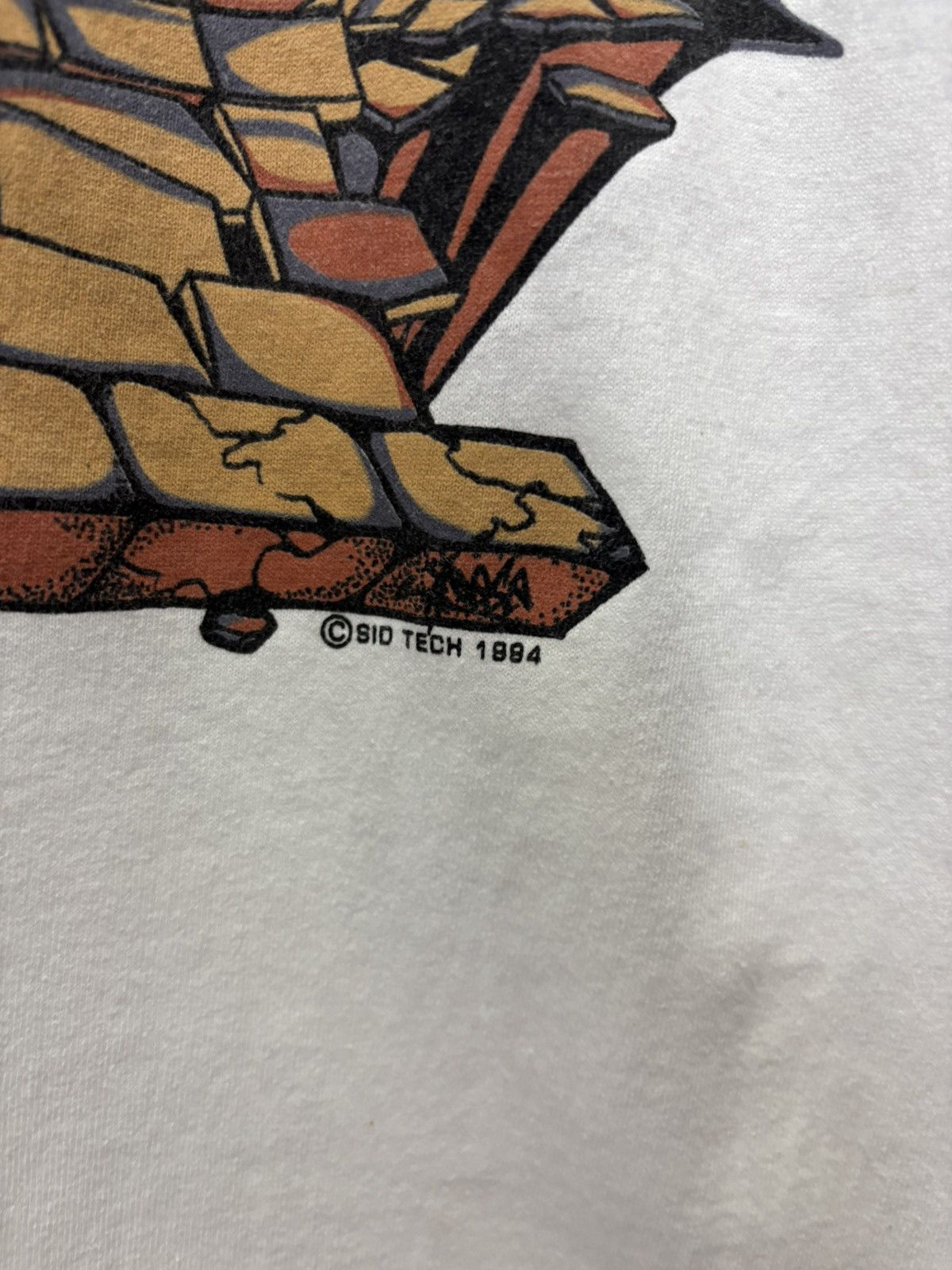 Vintage Vintage 90’s Sid Tech Tshirt Size US M / EU 48-50 / 2 - 4 Thumbnail
