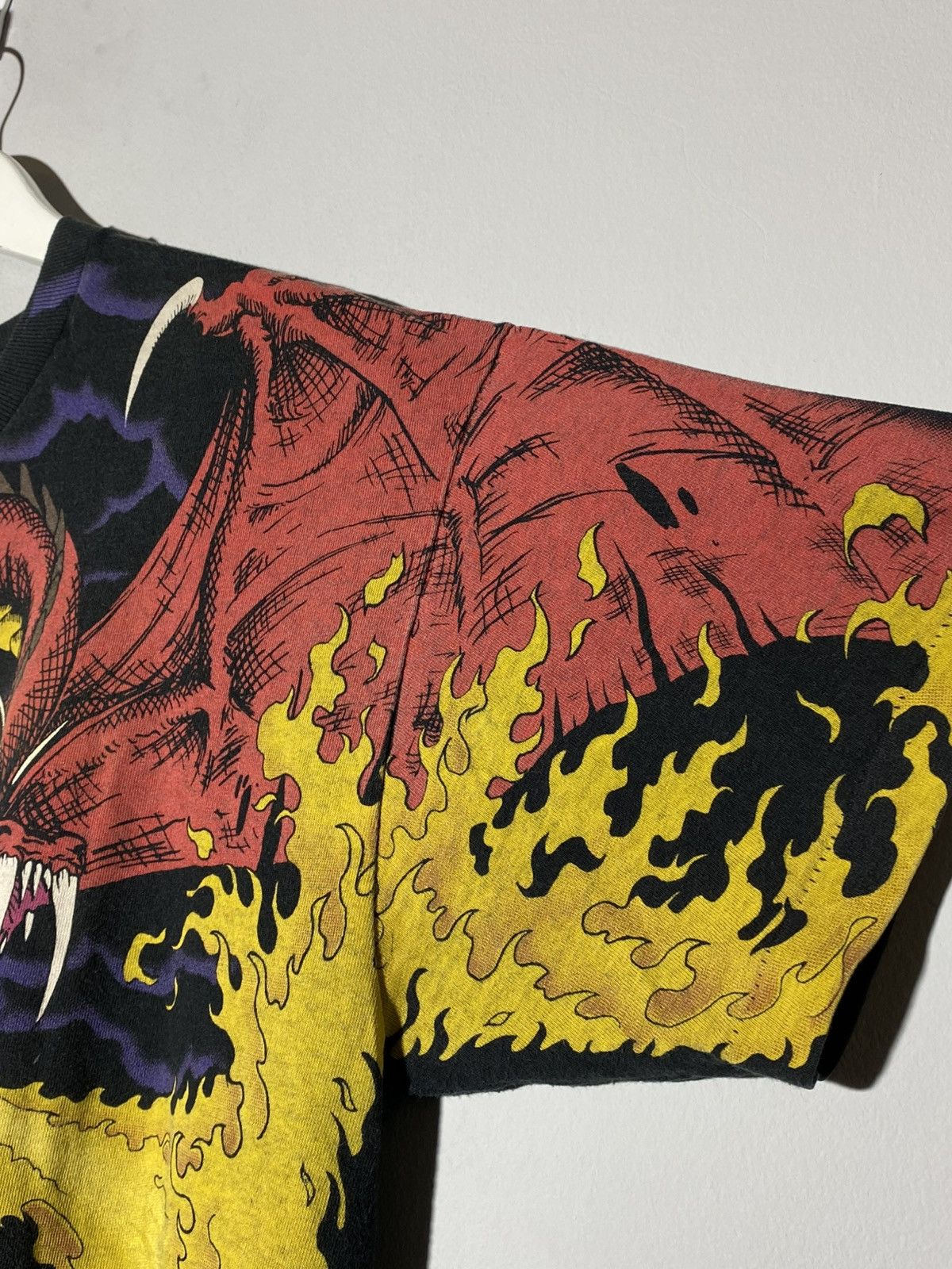 Liquid Blue Vintage 1993 Liquid Blue Dragon Knight All Over Print AOP Size US XL / EU 56 / 4 - 9 Thumbnail