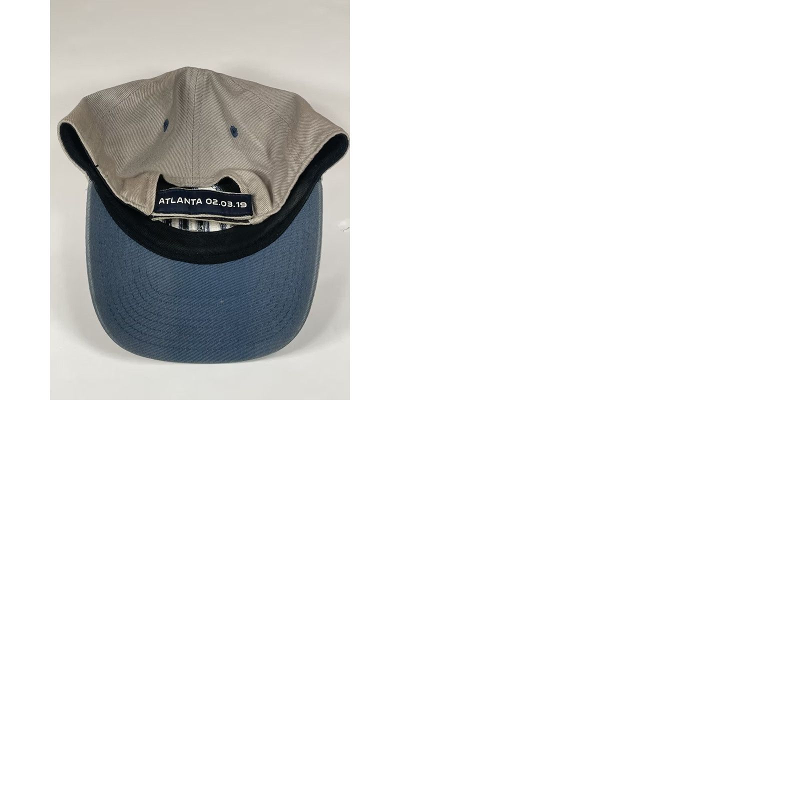 47 47 NFL MVP SuperBowl LIII 53 Gray Adult Adjustable StrapBack Hat Cap One Size Size ONE SIZE - 9 Thumbnail