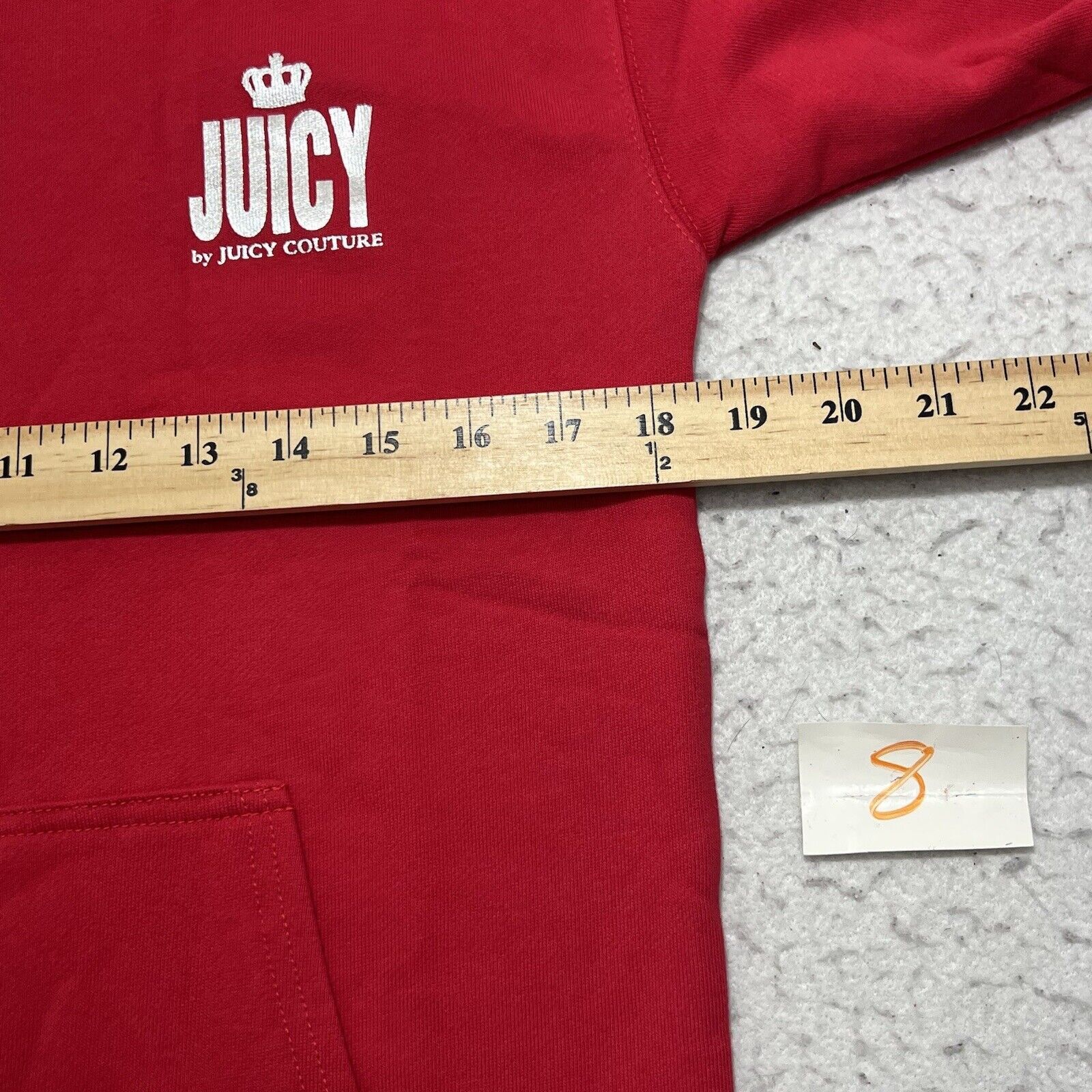 Juicy Couture Juicy by Juicy Couture Hoodie Silver Logo Sweatshirt Size XS / US 0-2 / IT 36-38 - 8 Thumbnail