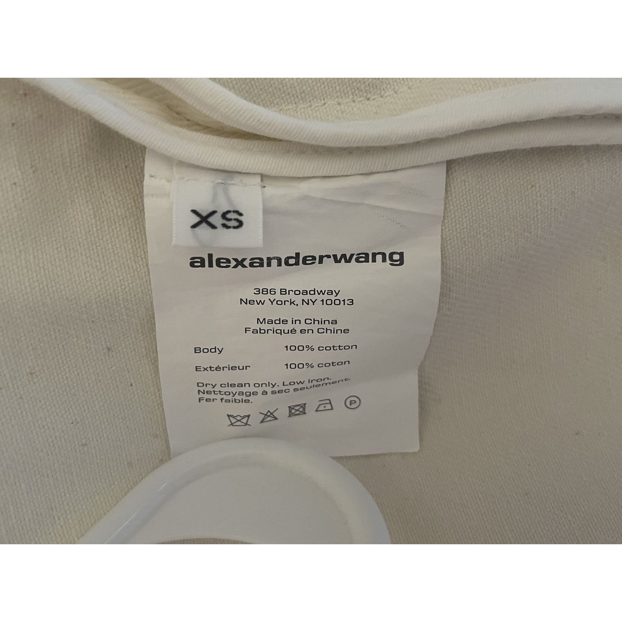 Alexander Wang Alexander Wang Mens Beige Long-Sleeve Button-Up Shirt With Z Size XS / US 0-2 / IT 36-38 - 10 Thumbnail