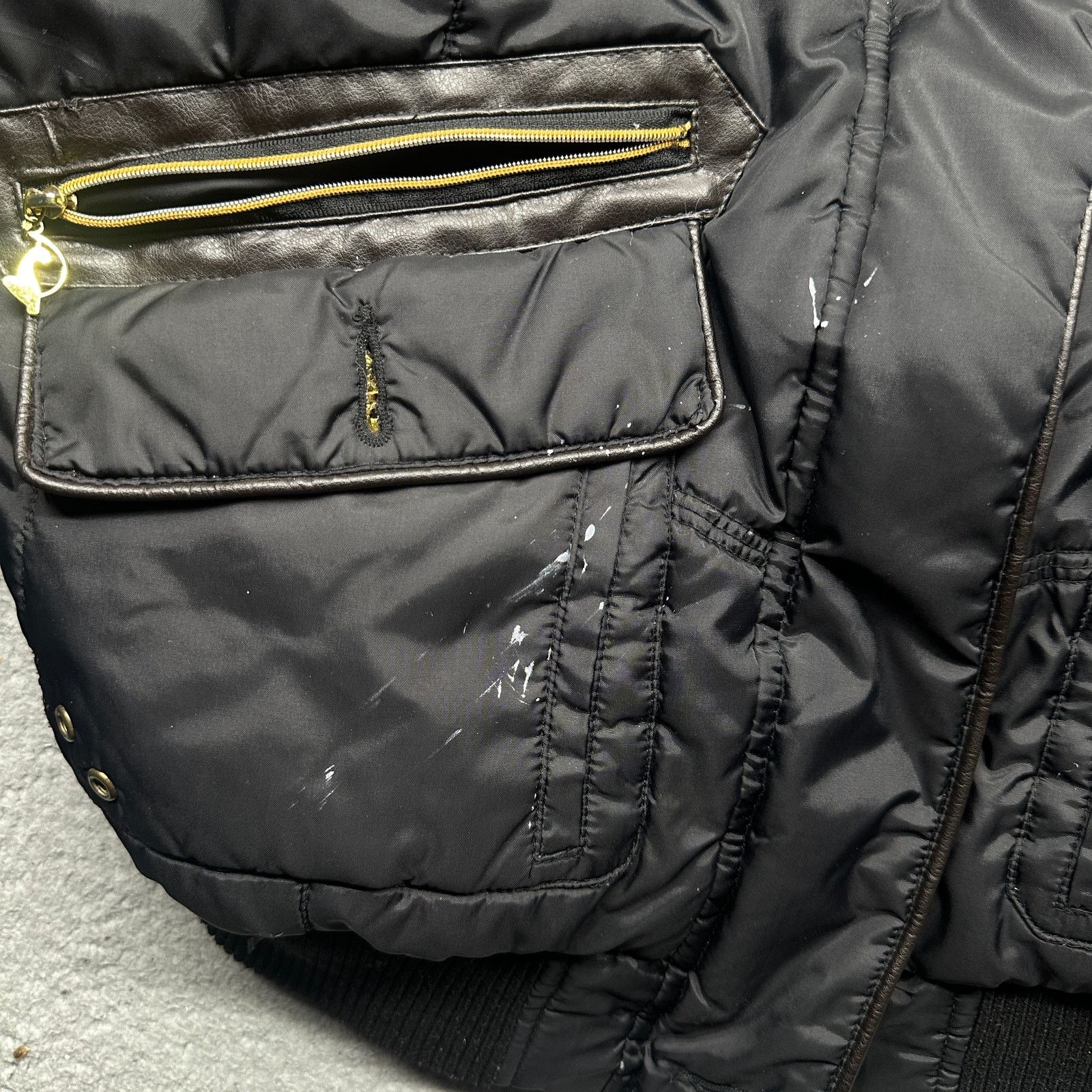Other Vintage Baby Phat Puffer Bomber Jacket Women 3X Plus Faux Size 3XL / US 20-22 - 7 Thumbnail