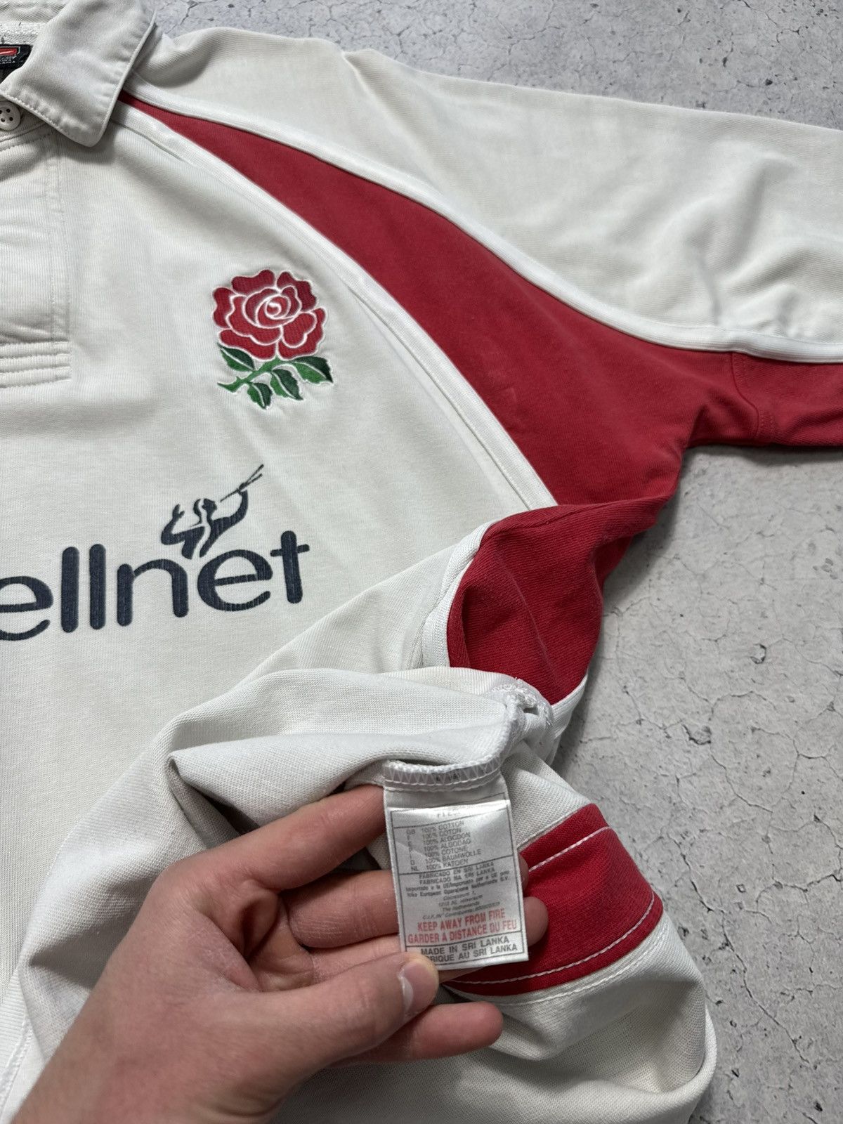 Nike × Vintage Nike England Rugby League Vintage 90’s Polo Shirt Btcellnet Size US L / EU 52-54 / 3 - 7 Thumbnail