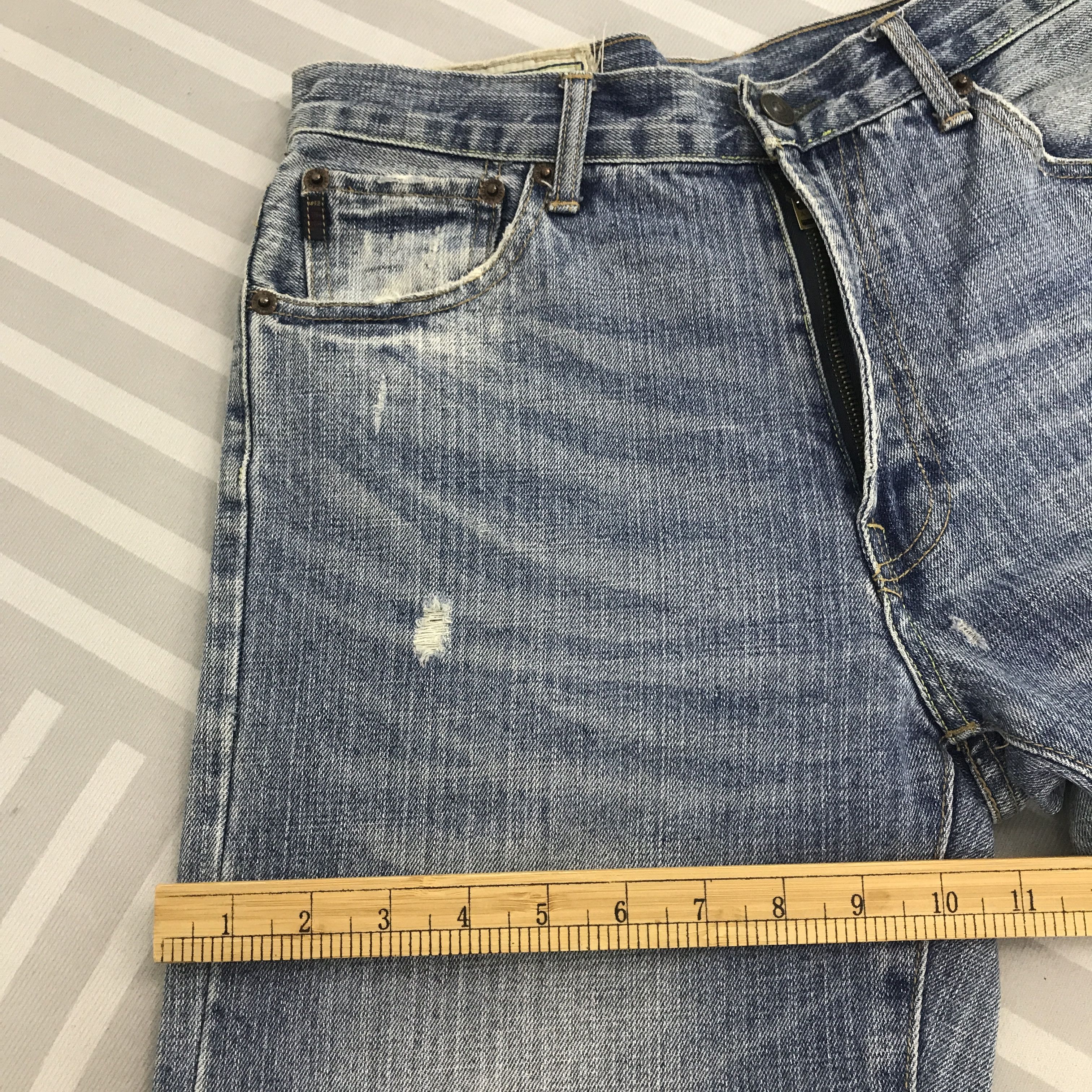 Abercrombie & Fitch × Vintage Baggy Denim Abercrombie & Fitch Distressed Jeans pants Size US 30 / EU 46 - 10 Thumbnail