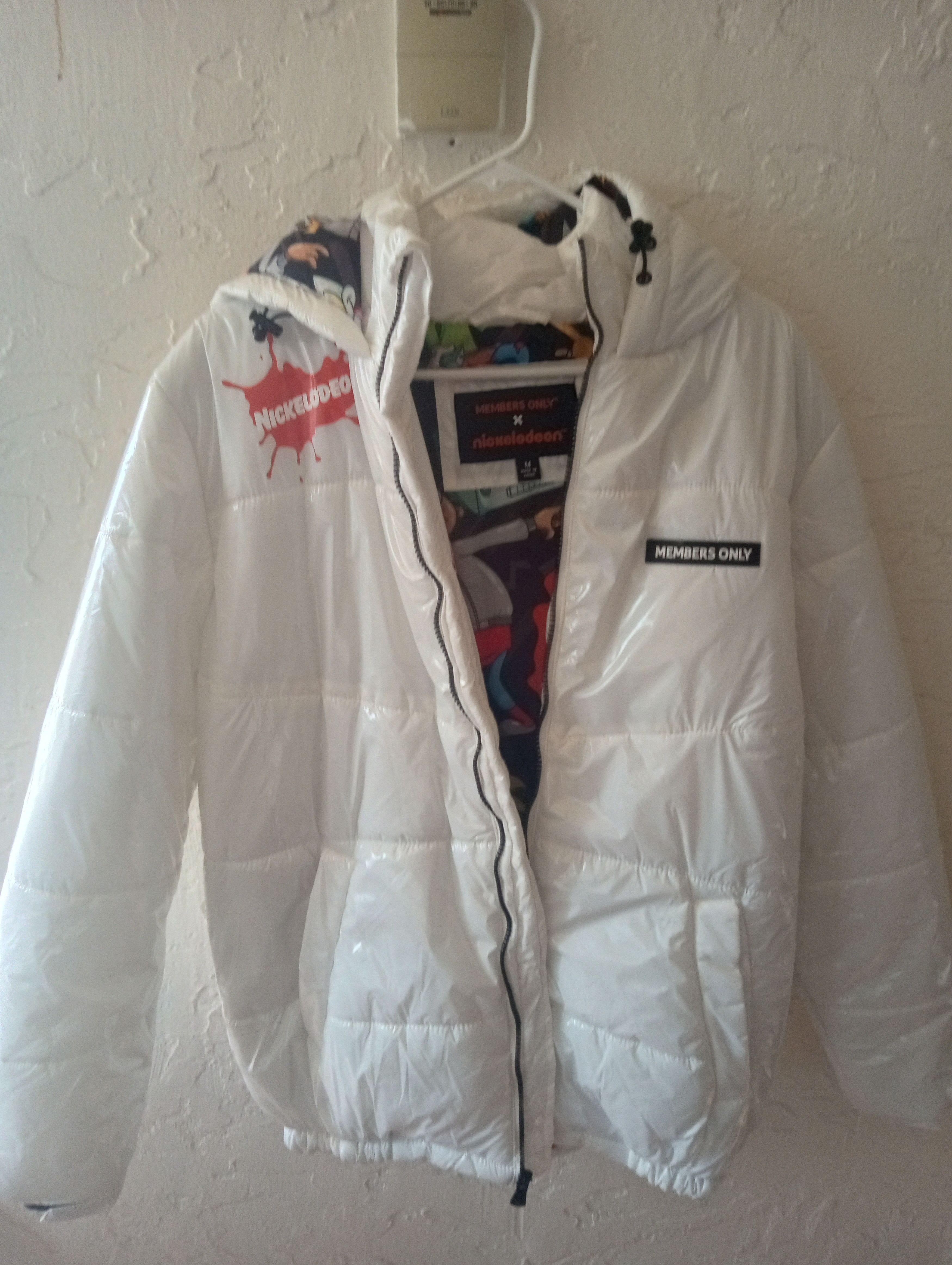 Members Only Members only Nickelodeon White Puffer Jacket Size US M / EU 48-50 / 2 - 1 Thumbnail