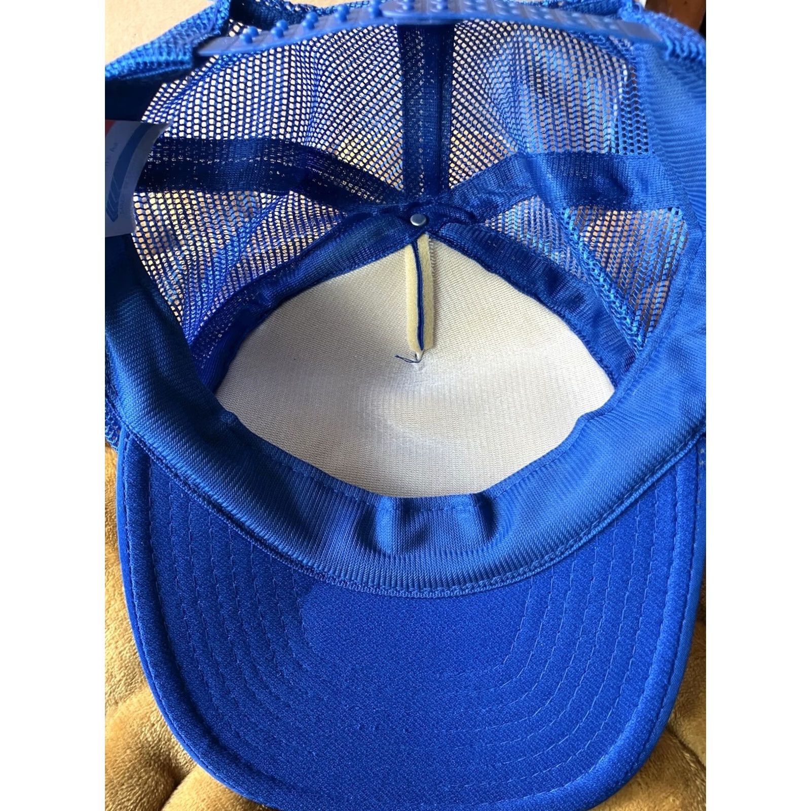 Vintage VINTAGE Hosston LA 1991 Reunion Blue Snapback Rope Trucker Hat Unbranded Unisex Adults One Size Hat 90s Mens Womens Girls Boys Size ONE SIZE - 4 Thumbnail