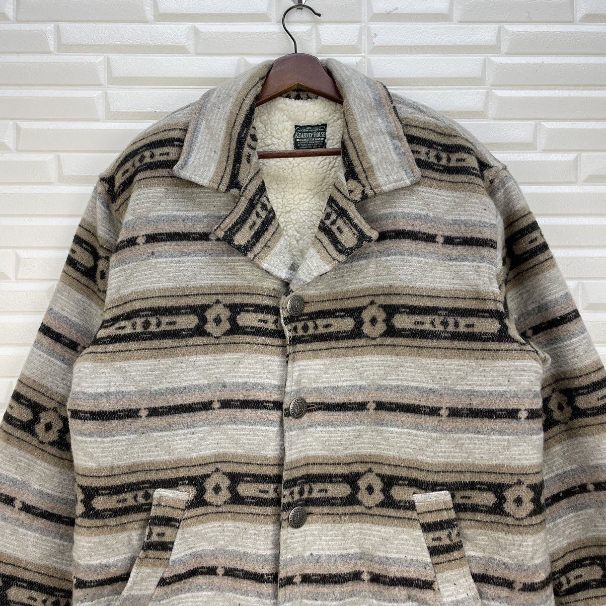 Designer Vintage Japanese Brand Kearney House Sherpa Jacket Size US M / EU 48-50 / 2 - 5 Thumbnail