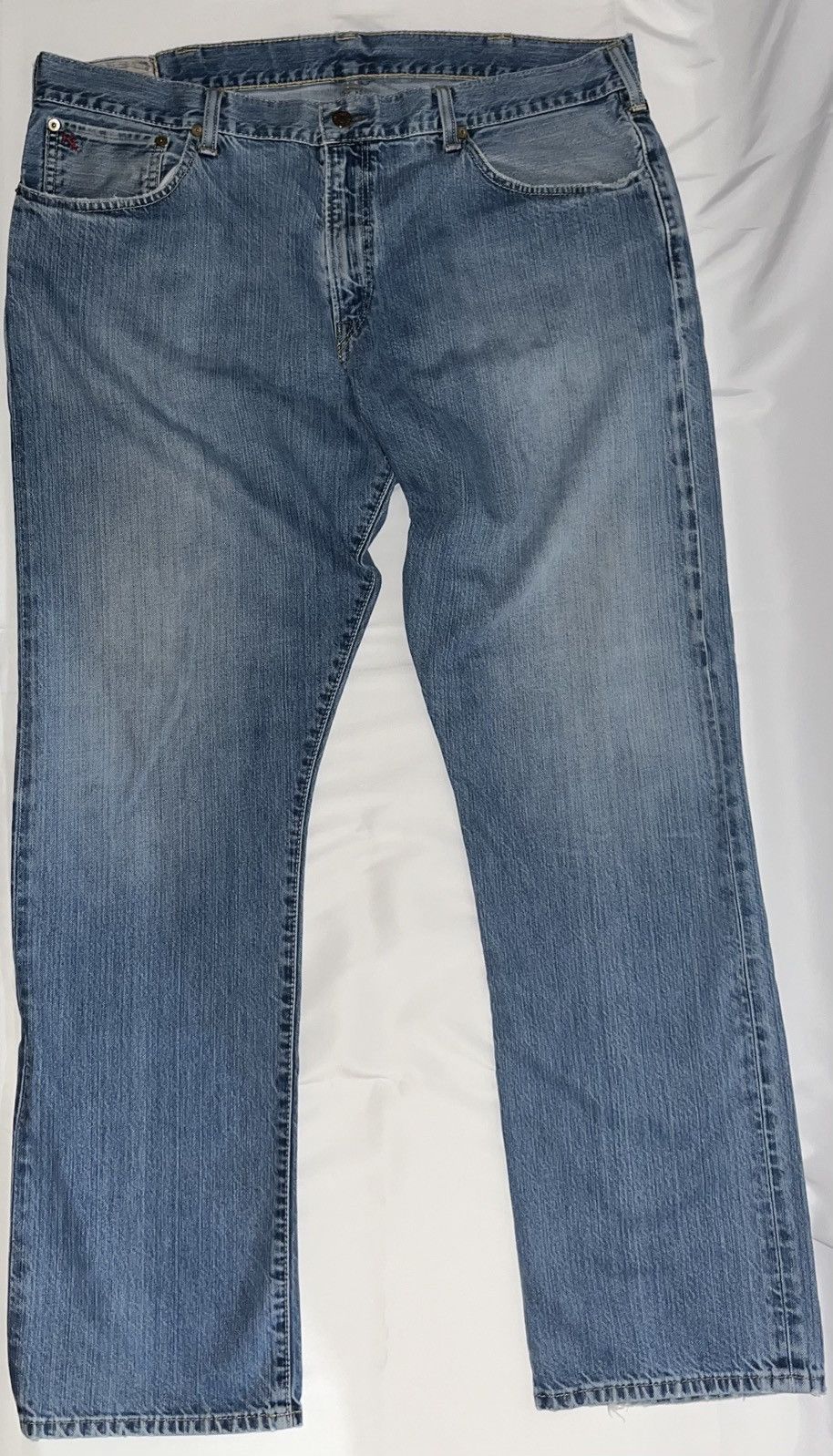 Polo Ralph Lauren PRL Blue Denim Dungaree 38x32 Size US 38 / EU 54 - 2 Thumbnail